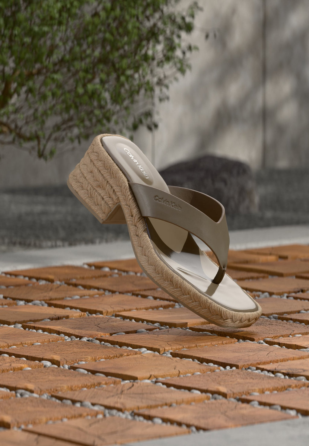 T-bar sandals - desert taupe
