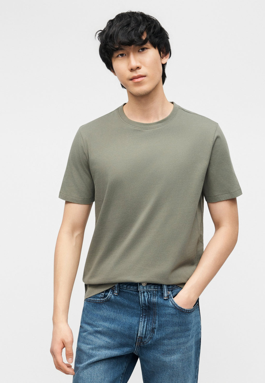 CLASSIC - Basic T-shirt - mesculen green