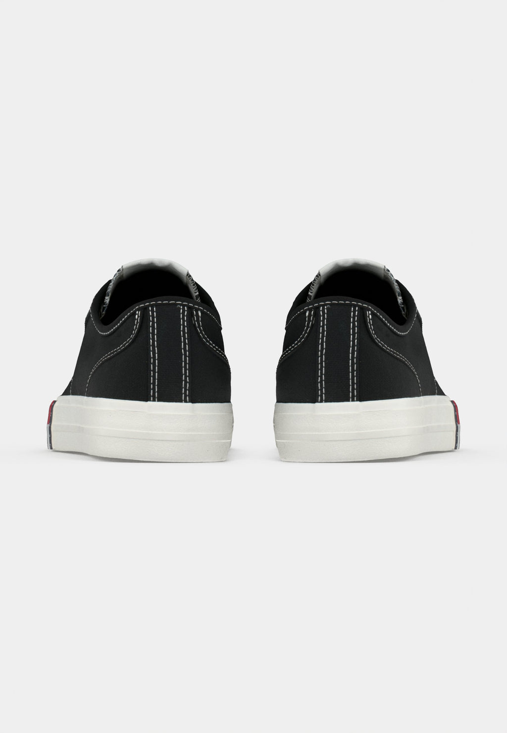 ARCHIVE FLAG STRIPE CANVAS TRAINERS - Trainers - black