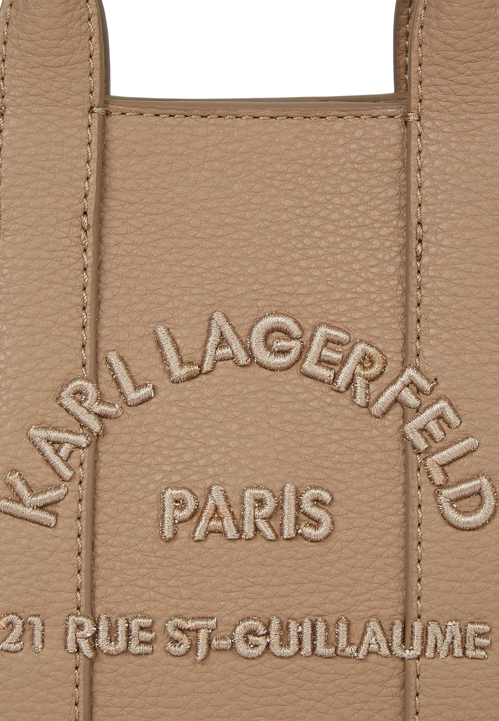 SQUARE - Handbag - nougat