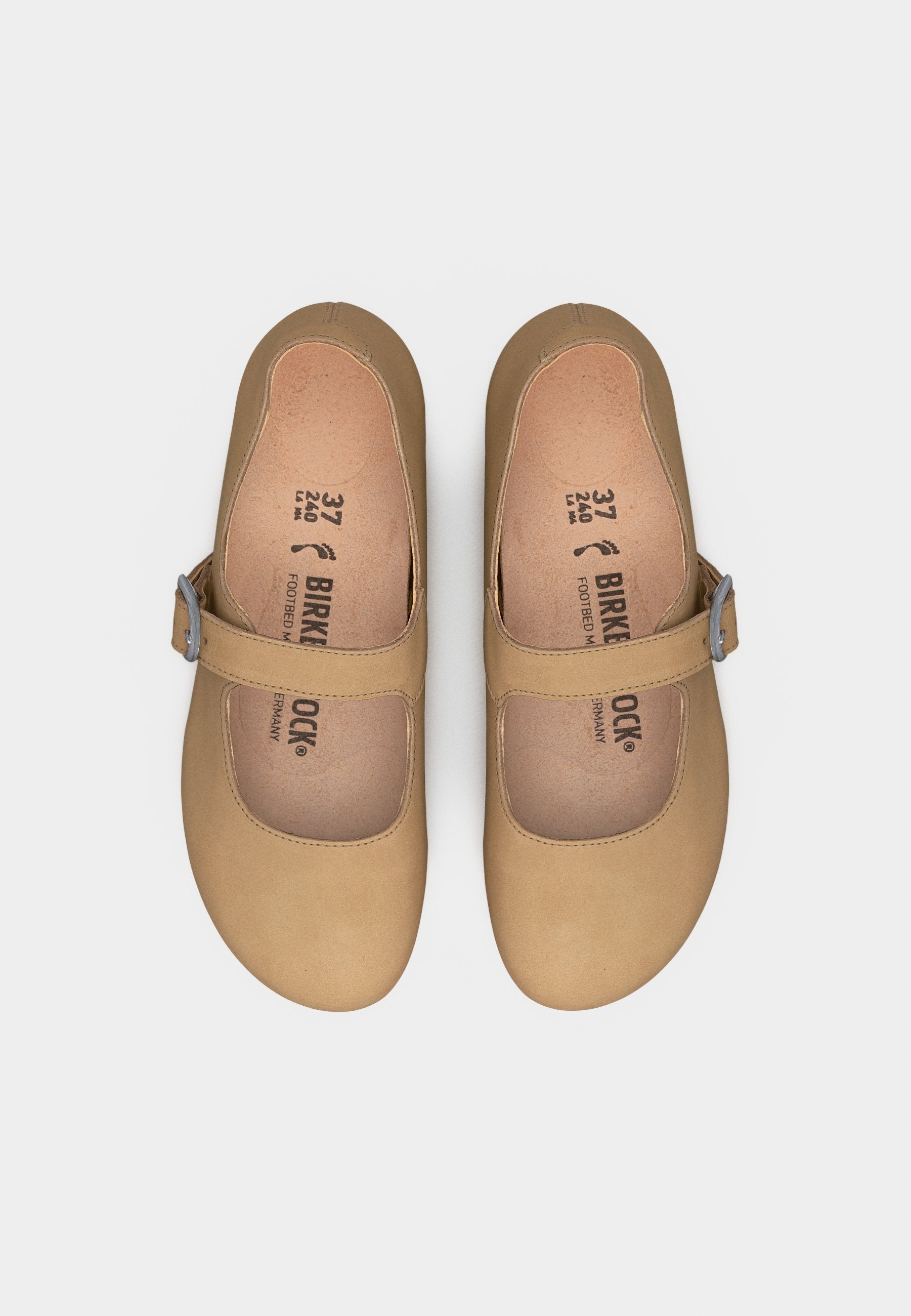 SANTA CLARITA LENB SANDCASTLES NARROW - Ankle strap ballet pumps - sandcastle
