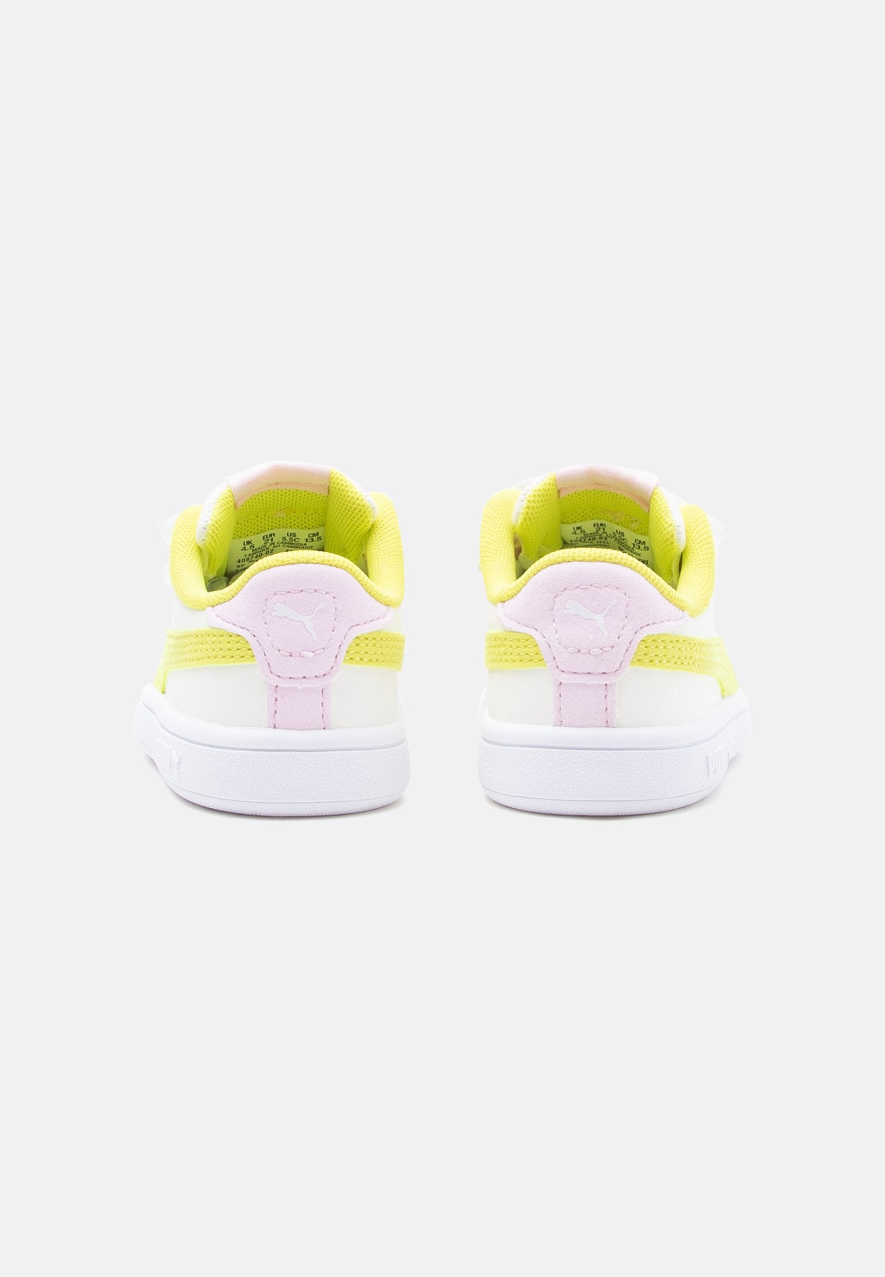 SMASH FUN UNISEX - Trainers - warm white/lux lime/pearl pink