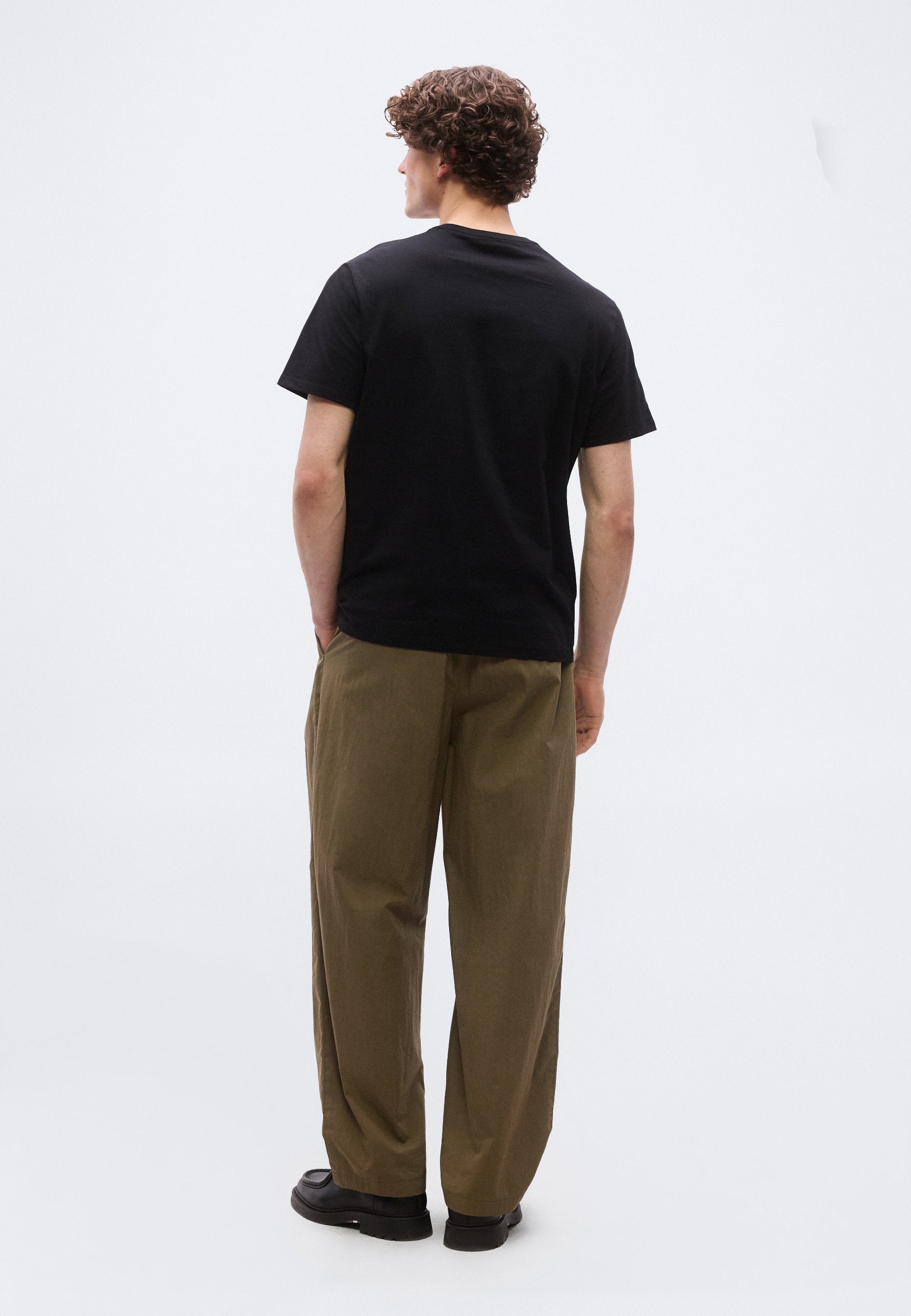Print T-shirt - black