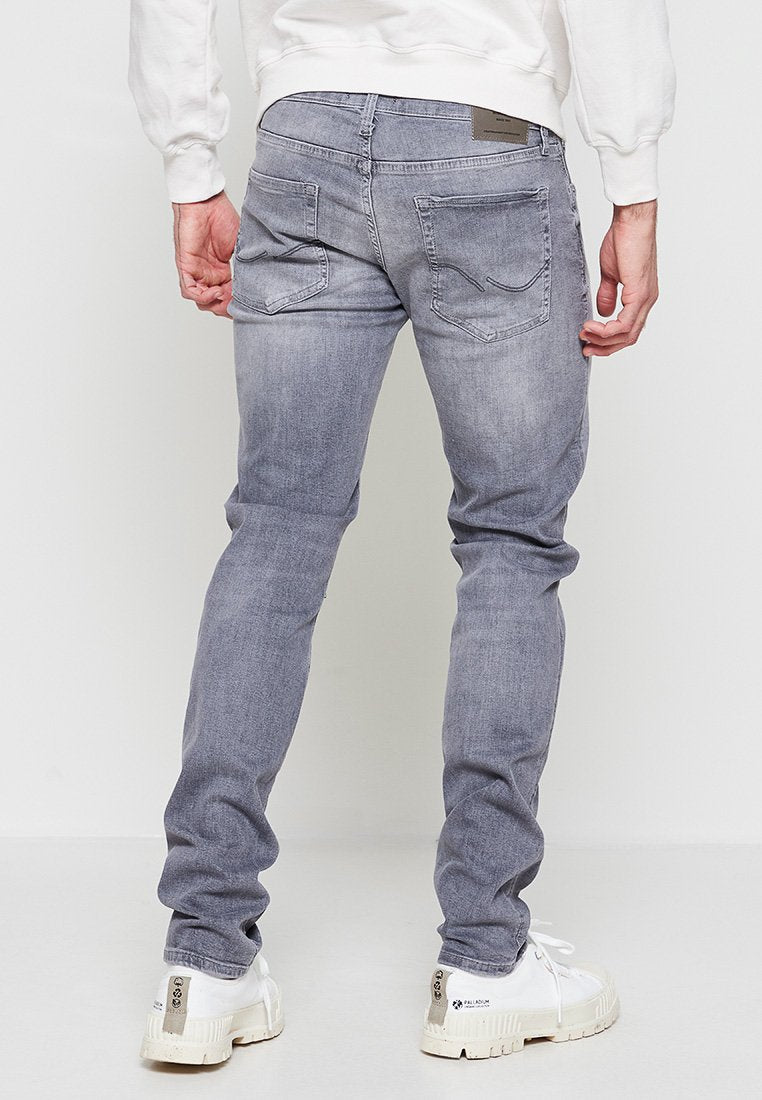 JJIWHGLENN JJICON  - Straight leg jeans - grey denim