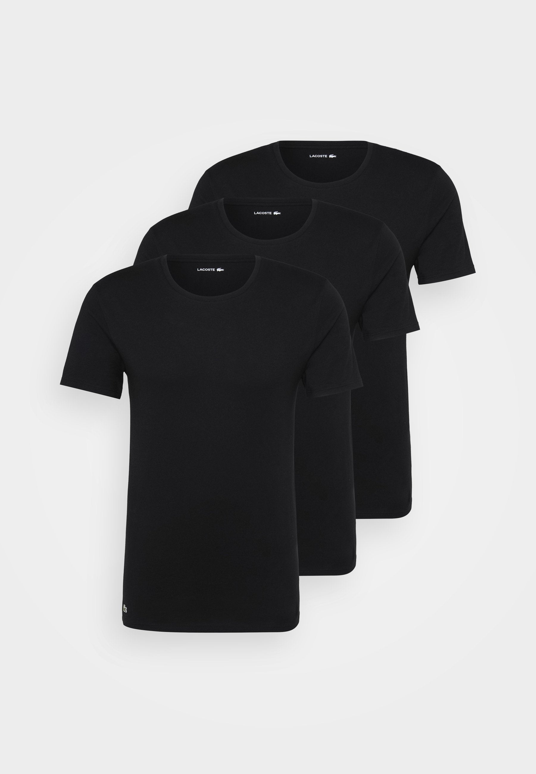 TEE 3 PACK - Undershirt - black