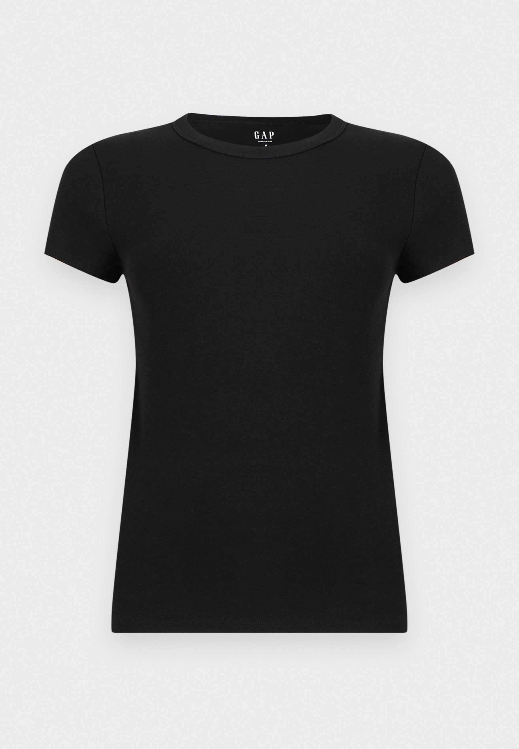 CREW - Basic T-shirt - black