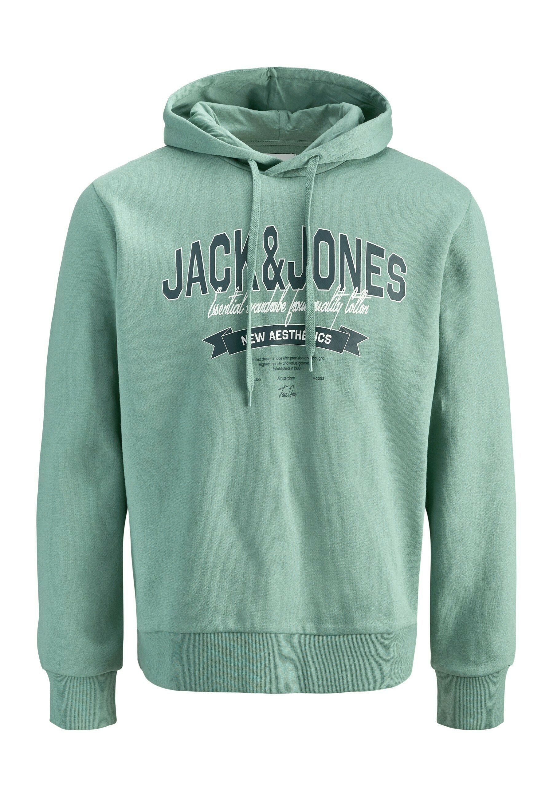 Logo - Hoodie - mineral blue