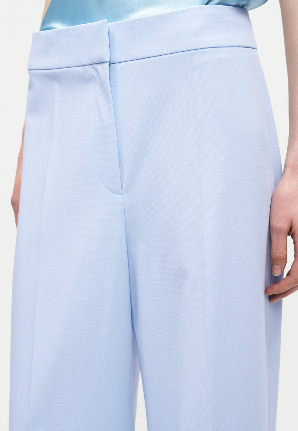 Trousers - open blue