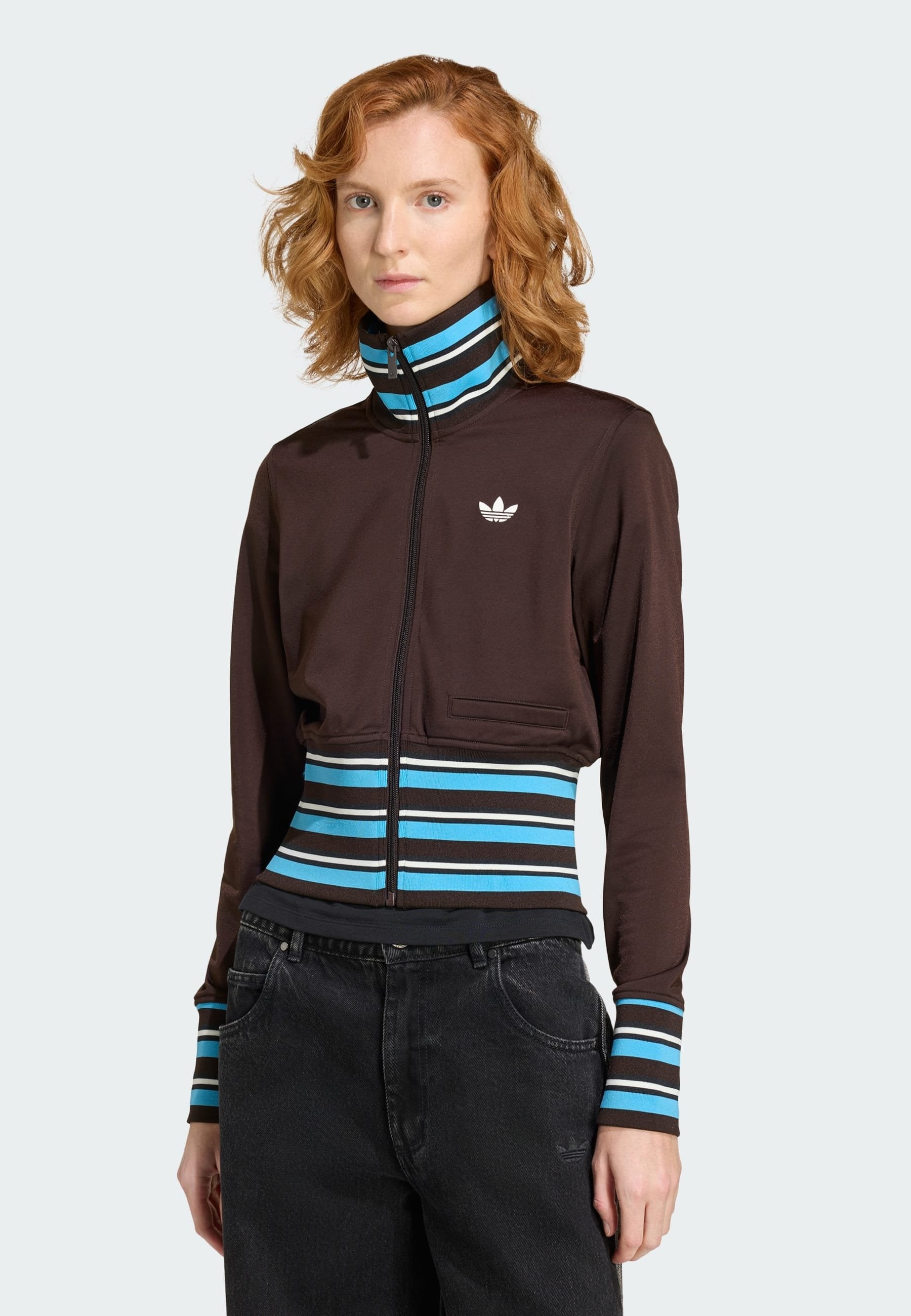 VINTAGE - Zip-up sweatshirt - aurora coffee