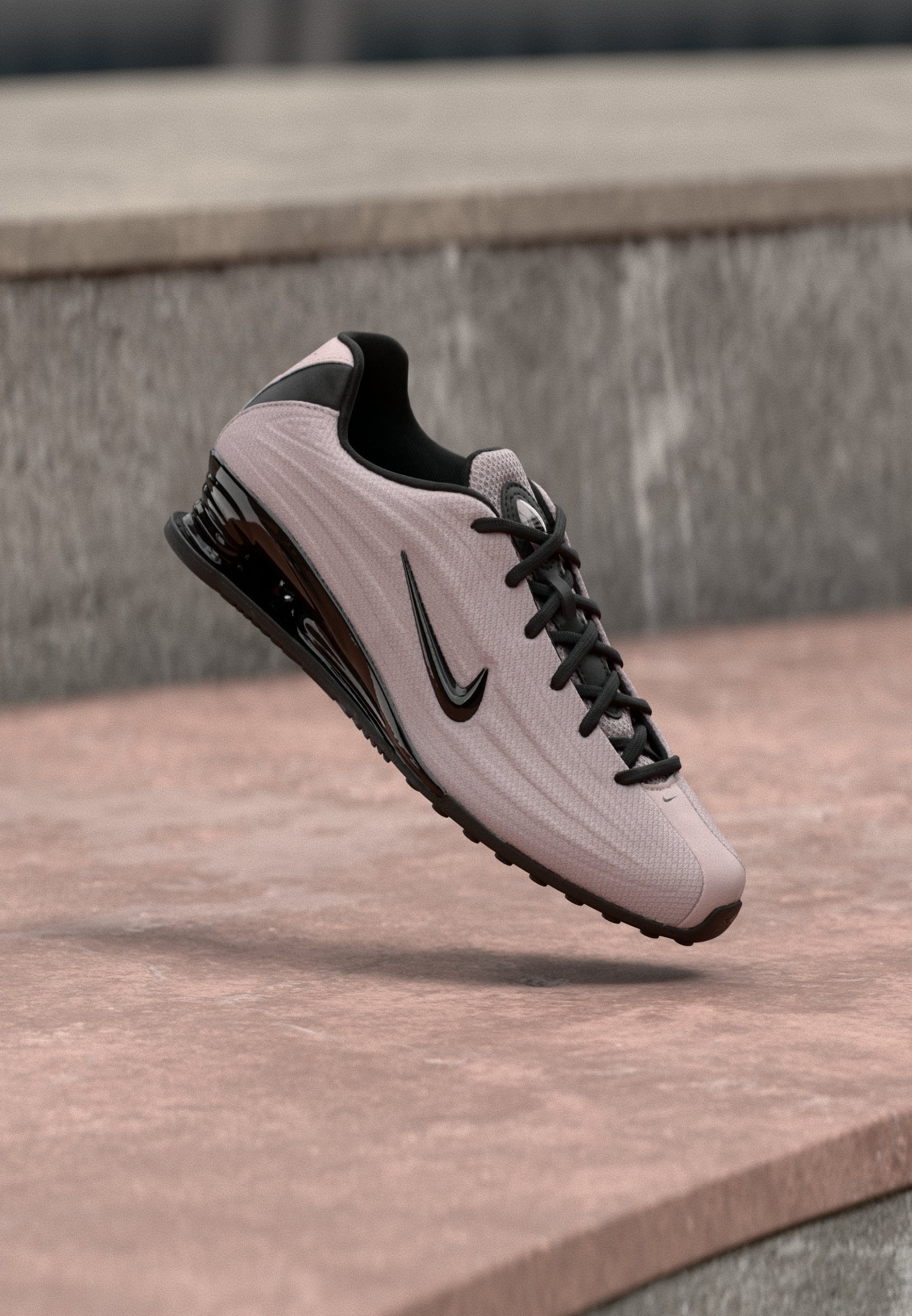 SHOX Z - Baskets - rose particule/noir