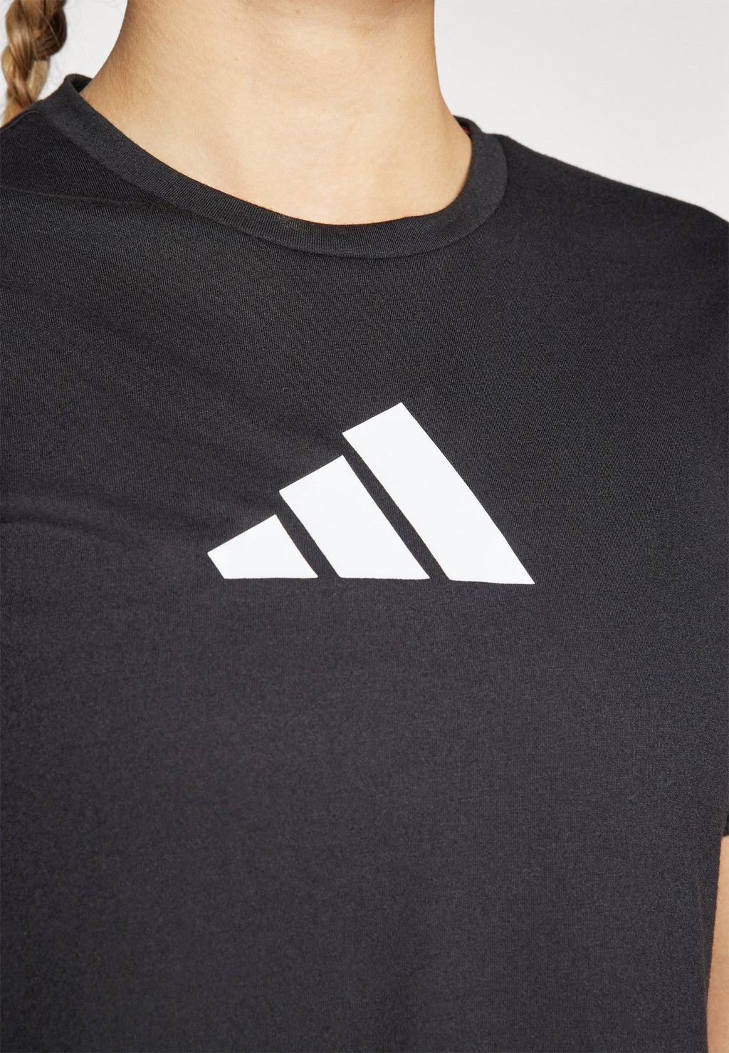 ADIDAS WORKOUT ESSENTIALS BIG PERFORMANCE LOGO TRAINING - Print T-shirt - black