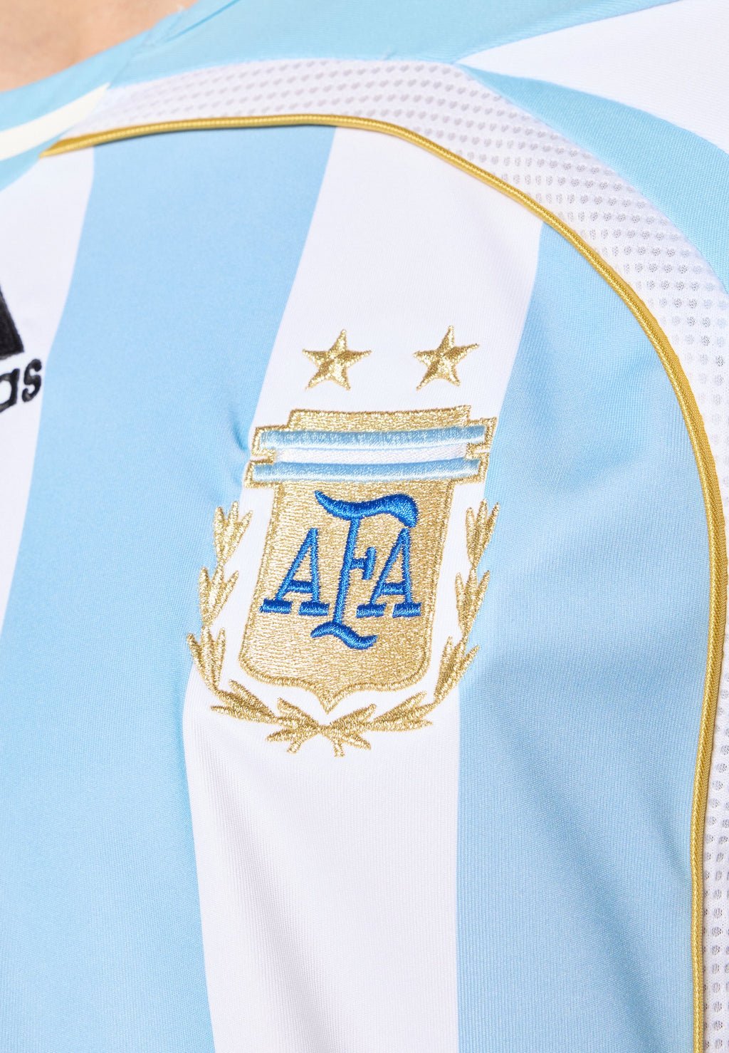 ARGENTINA HOME JERSEY 2006 MESSI - National team wear - white