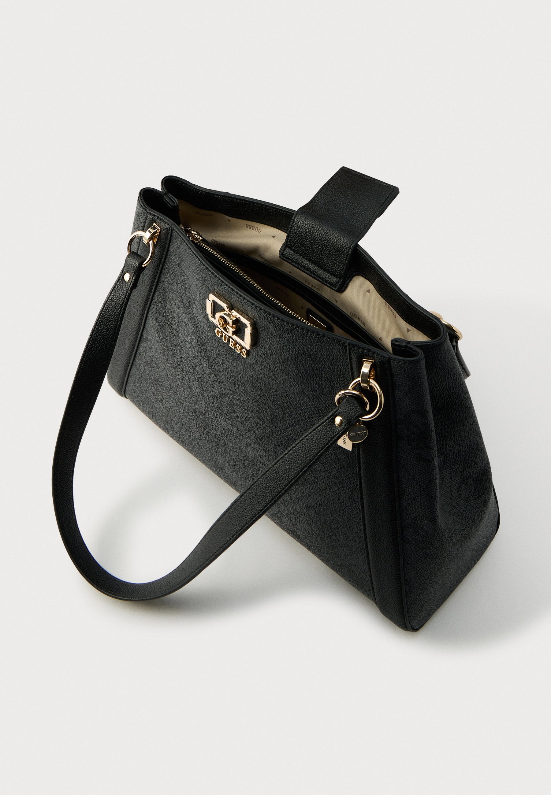 KARNILLA LOGO GFRIEND CARRYALL - Handbag - dark grey