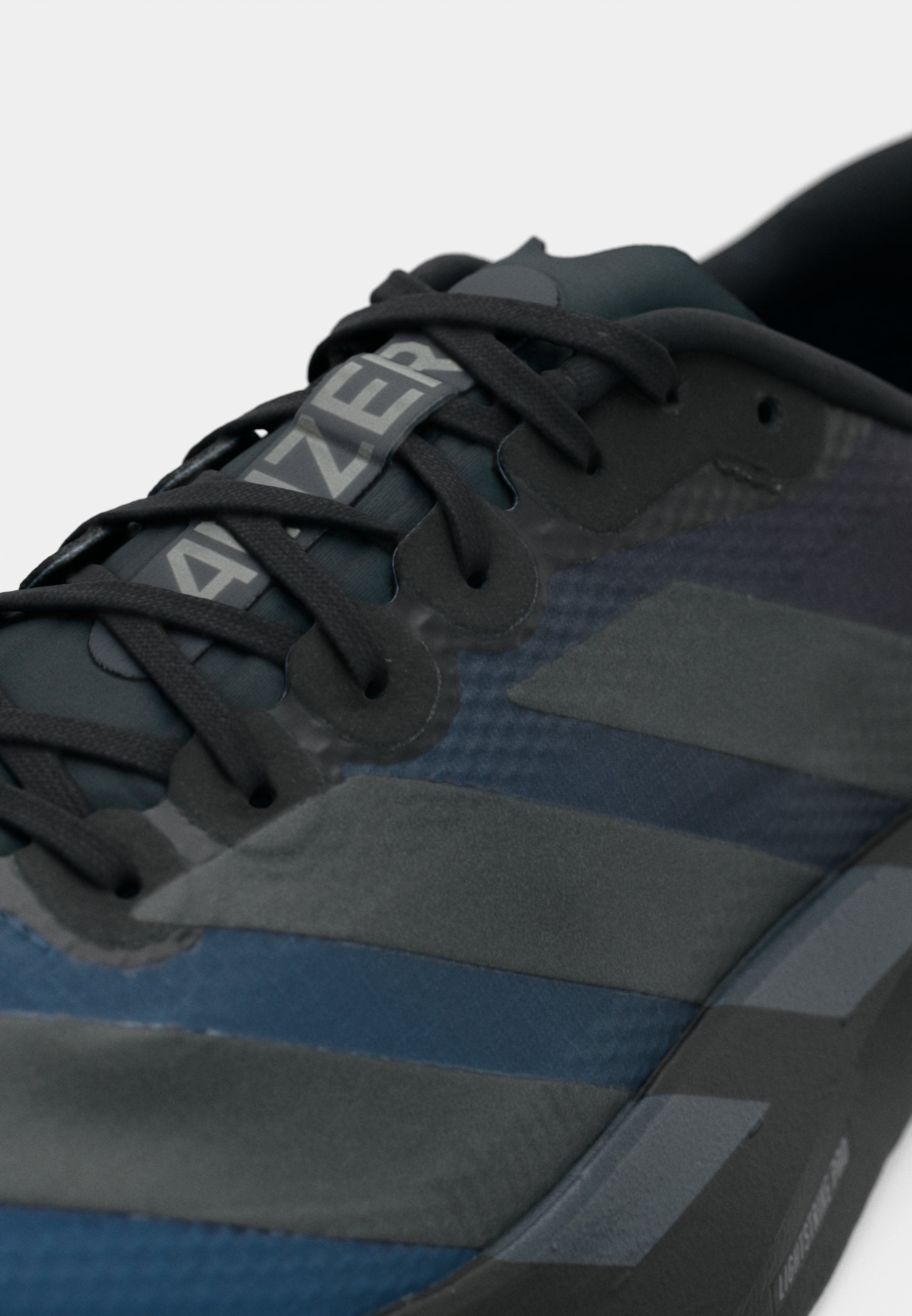 ADIZERO EVO SL WOVEN M - Trainers - black/dark blue
