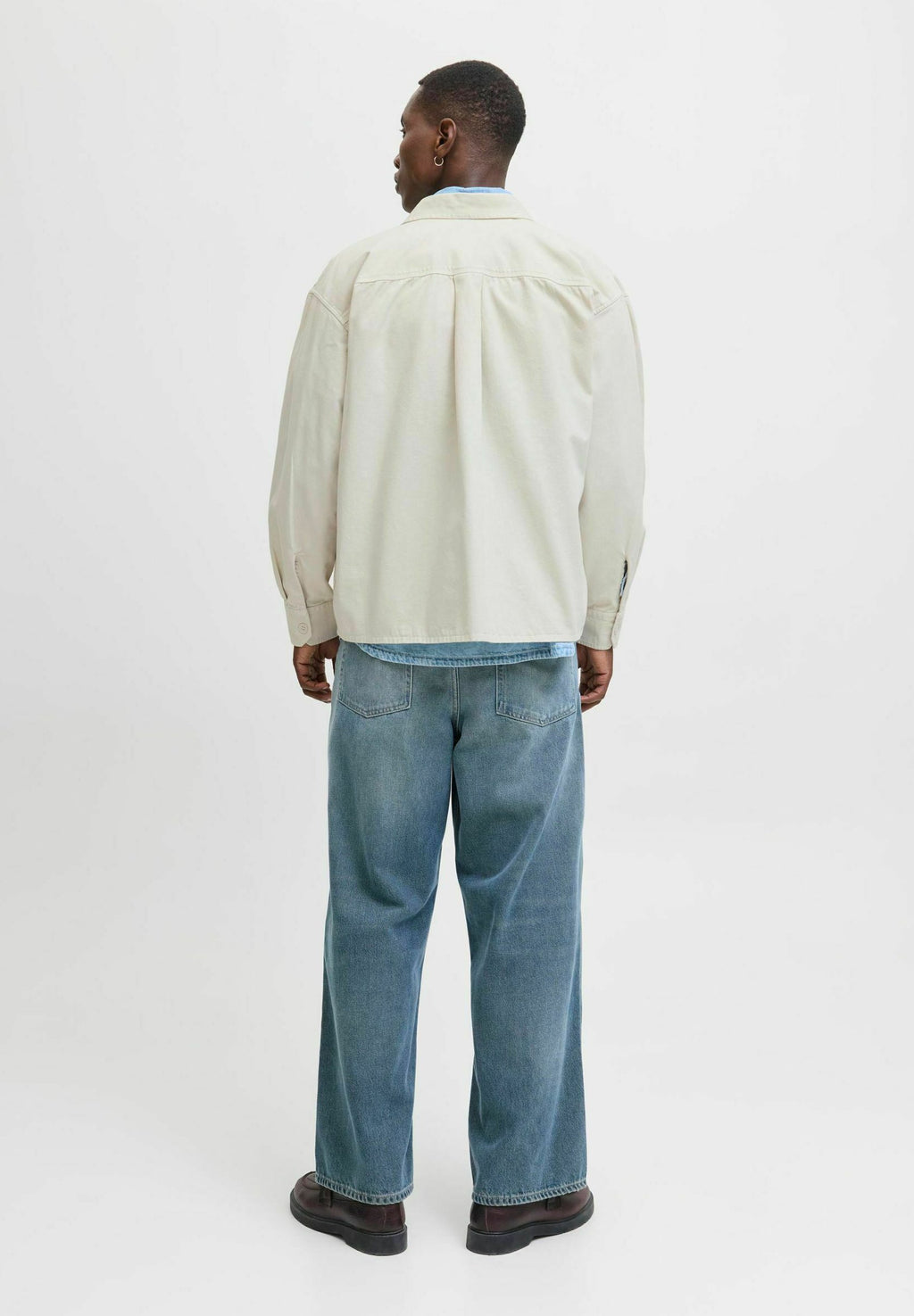 Over Wide Fit - Shirt - moonbeam