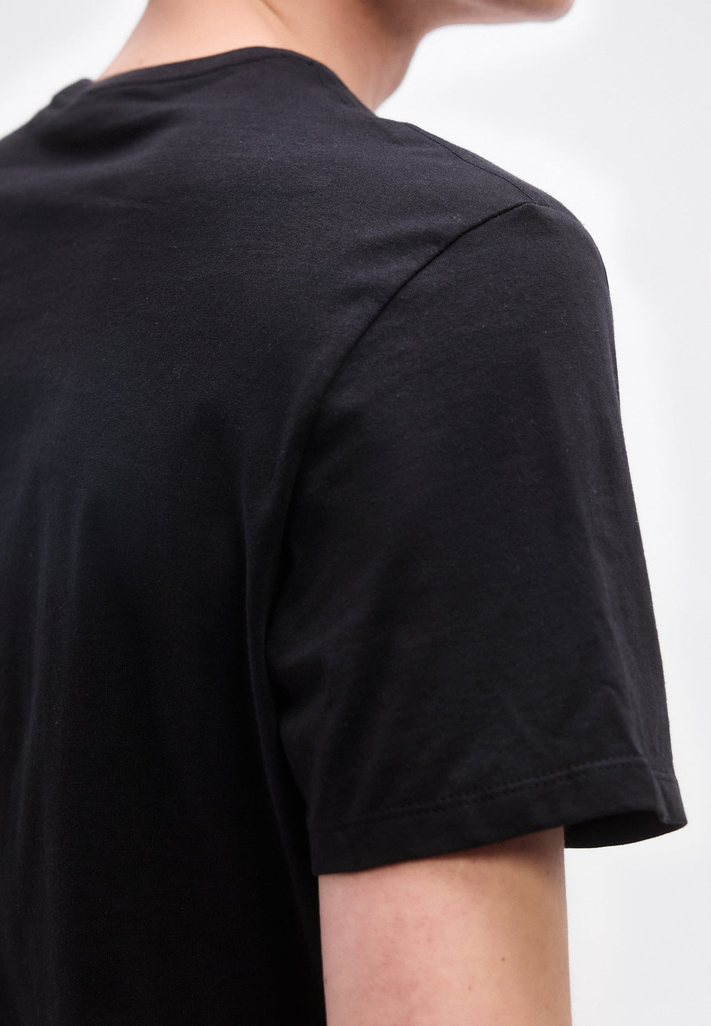 Print T-shirt - black