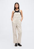LOOSE OVERALL TEAGUE STRIPE - Denim Dungarees - navy
