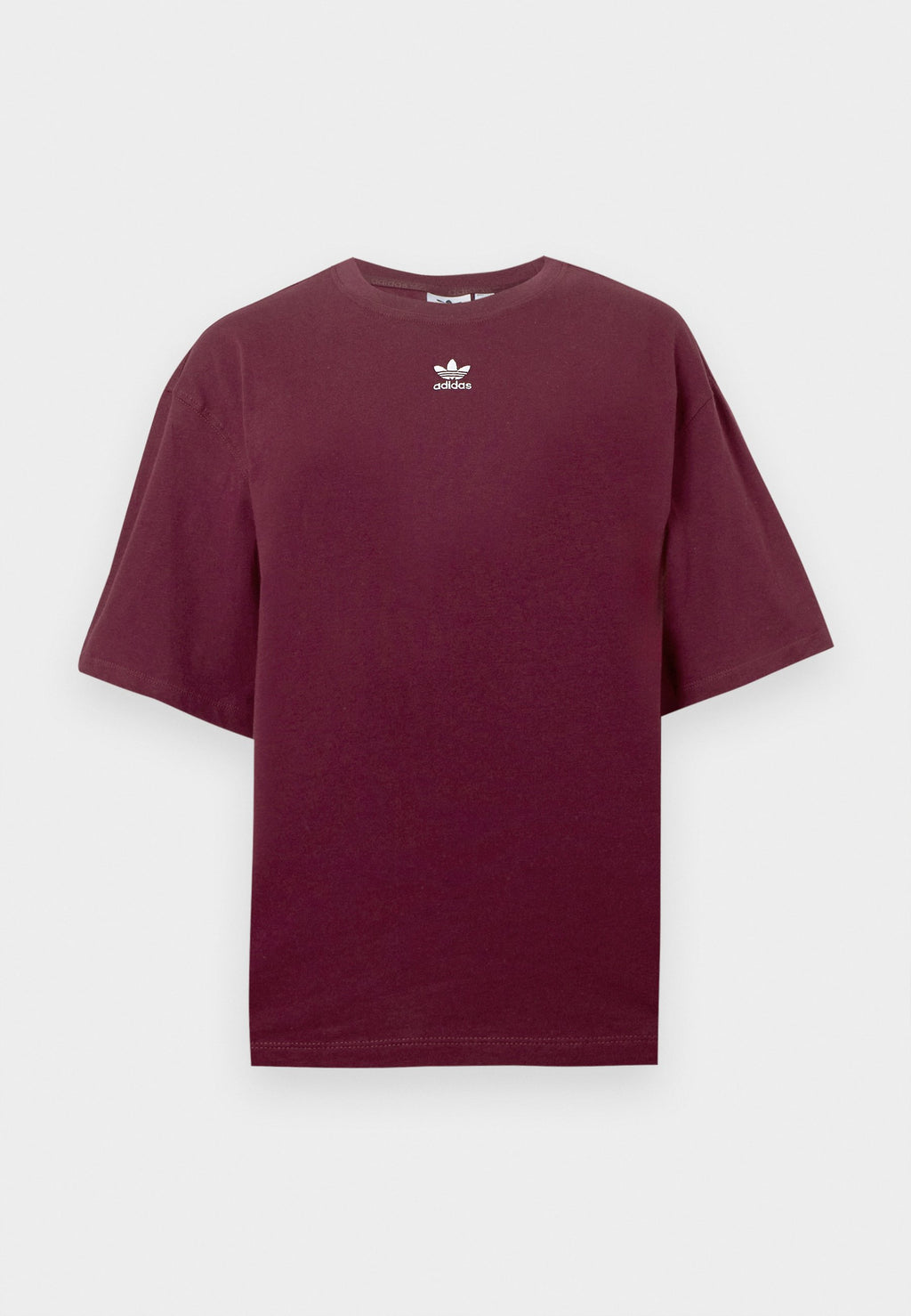TEE - Basic T-shirt - maroon