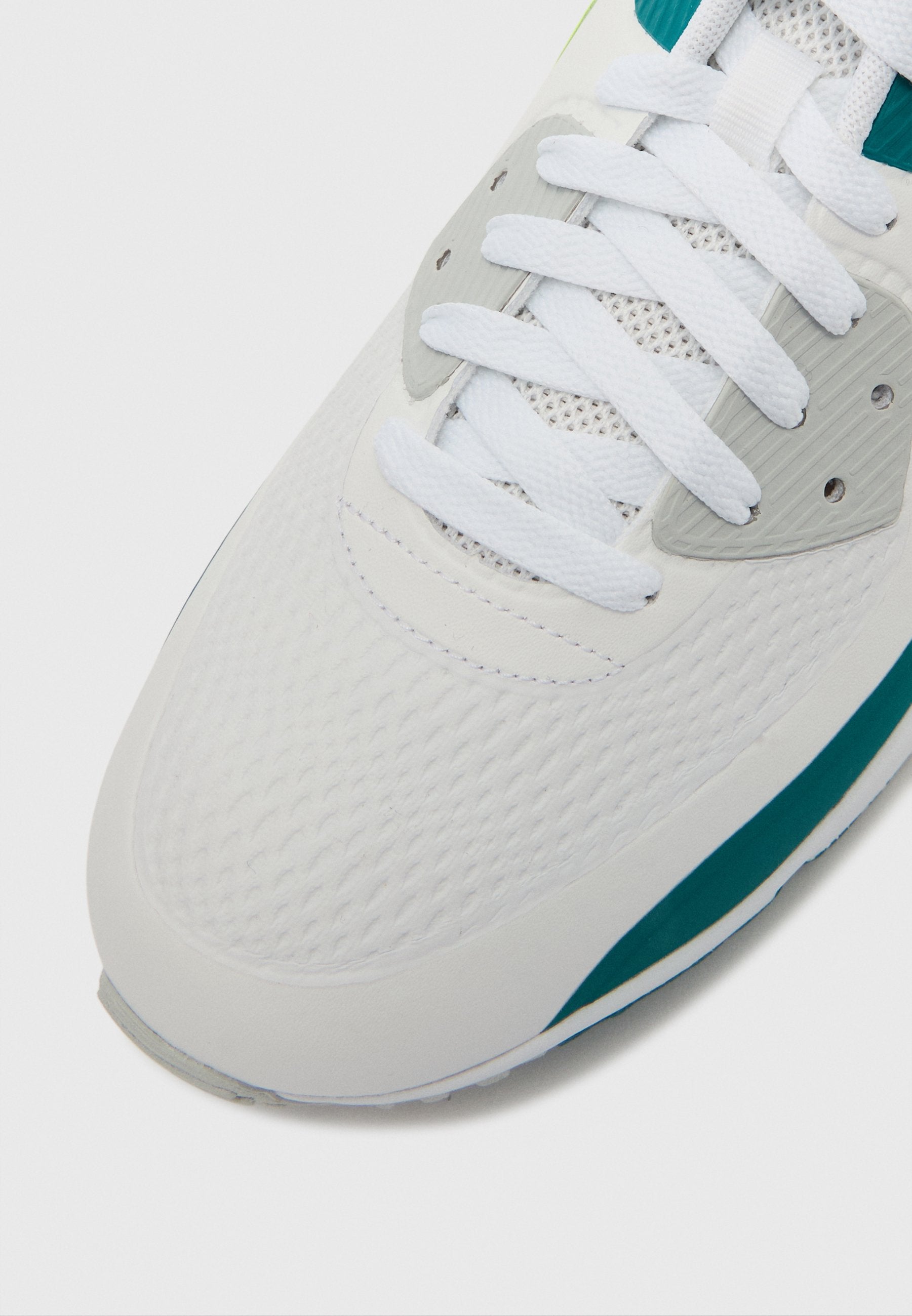 AIR MAX 90 - Golf shoes (without spikes) - white/volt/bright spruce