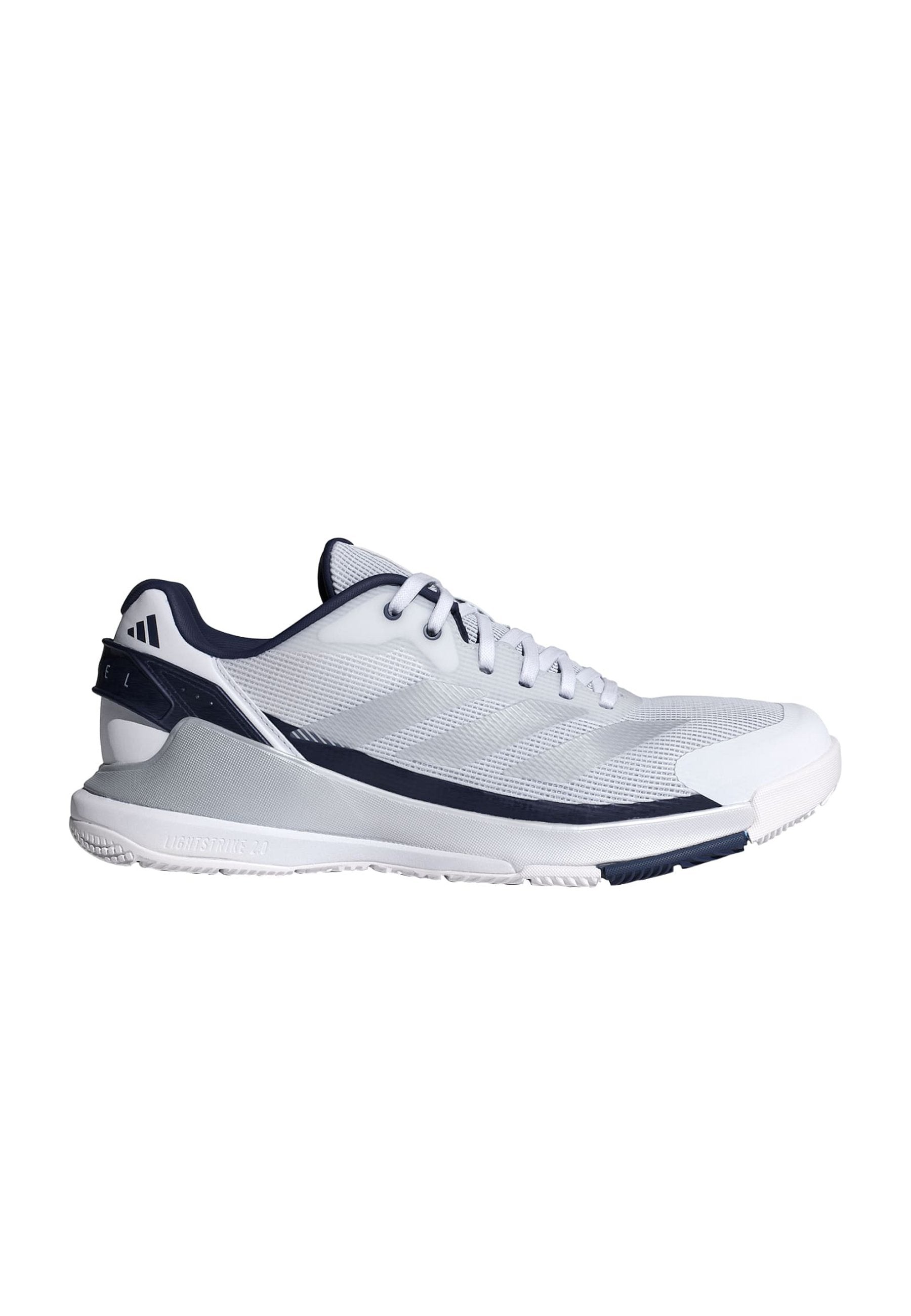 CRAZYQUICK LIGHTSTRIKE PADEL - Padel shoes - cloud white   silver metallic   dark blue