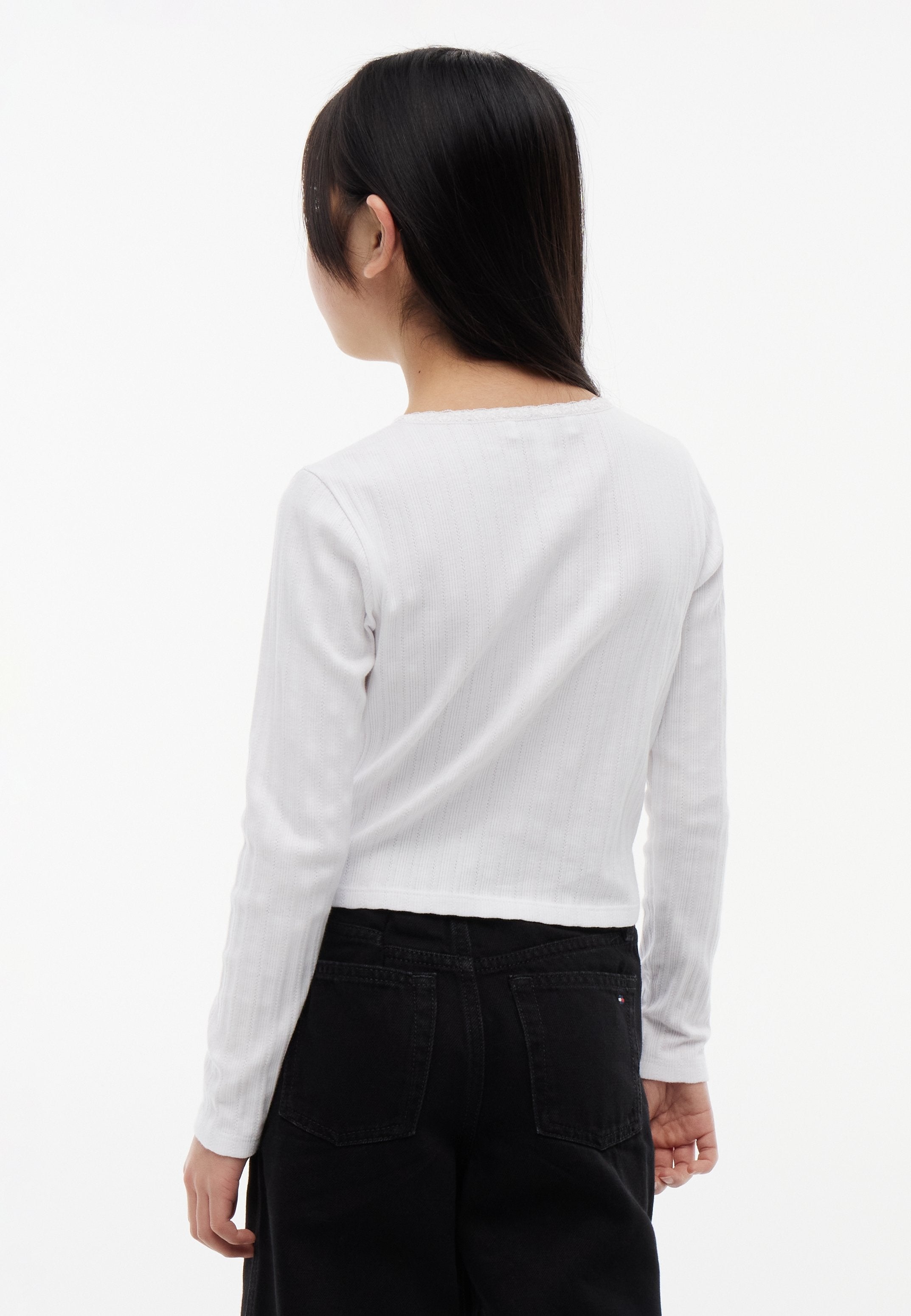 Long sleeved top - white