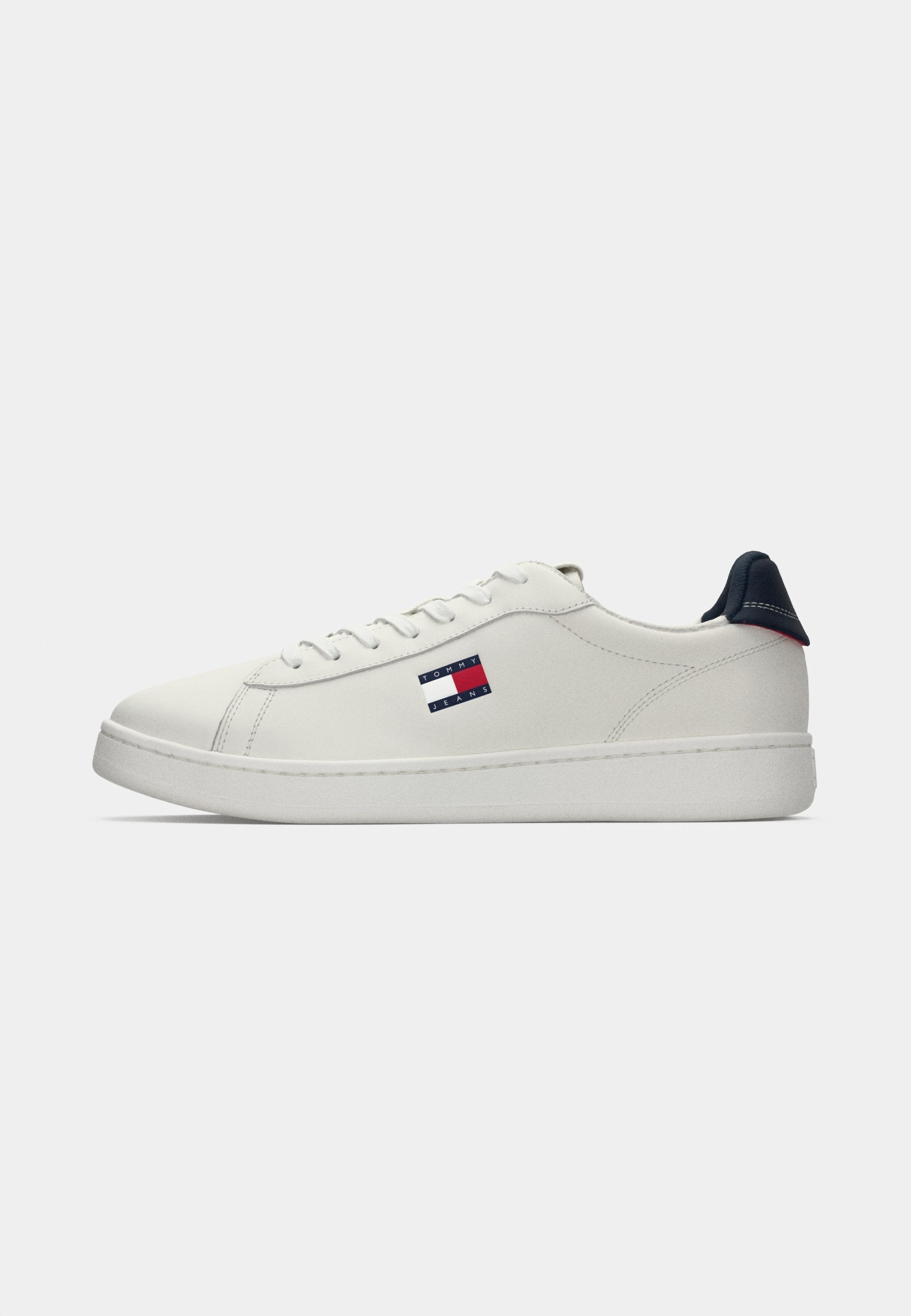 ARCHIVE COURT LEATHER EMBOSSED TRAINERS - Trainers - red/white/blue