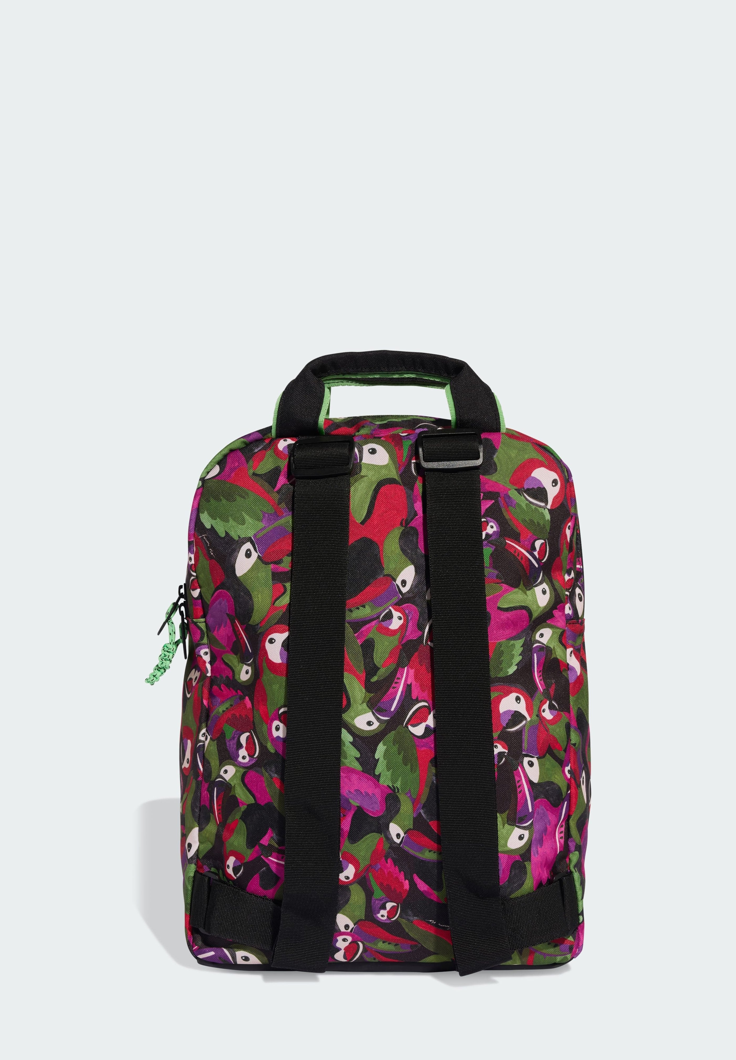 ADIDAS FARM BACKPACK - Rucksack - black/glory purple/active maroon