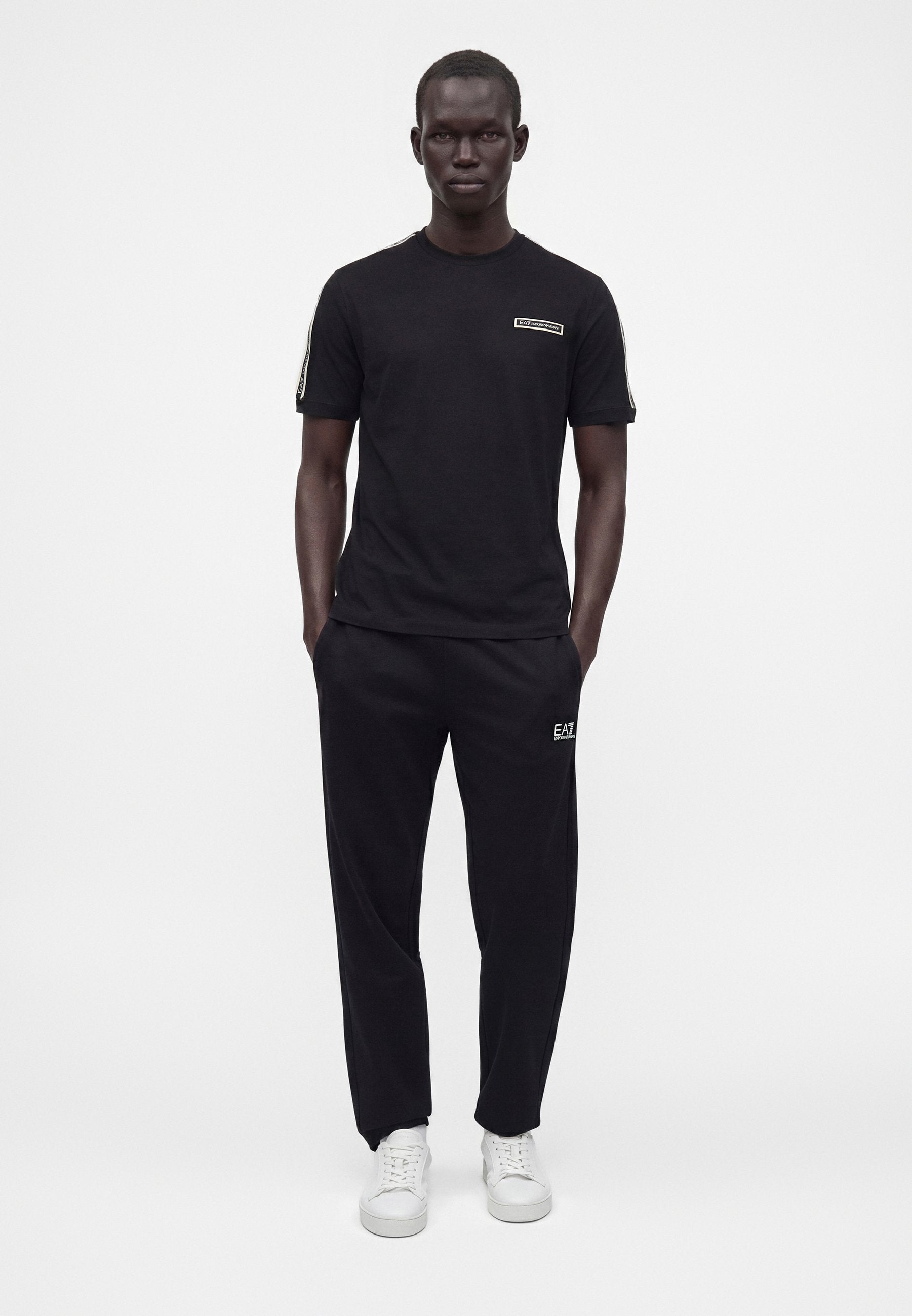 TRAIN LOGO SERIES TEE TAPE - Print T-shirt - black
