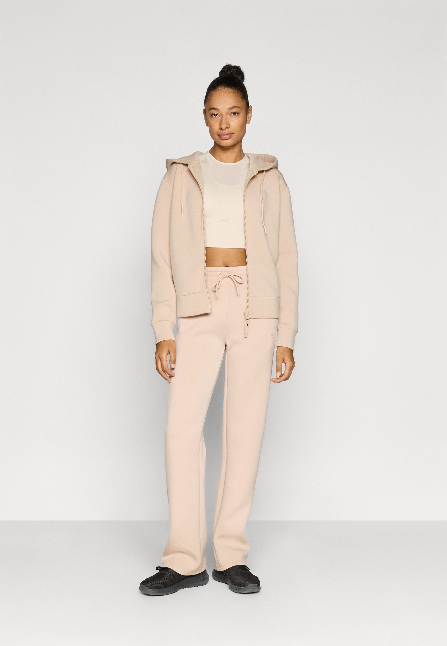 ALLIE HOODIE ZIP  - Zip-up sweatshirt - moccasin
