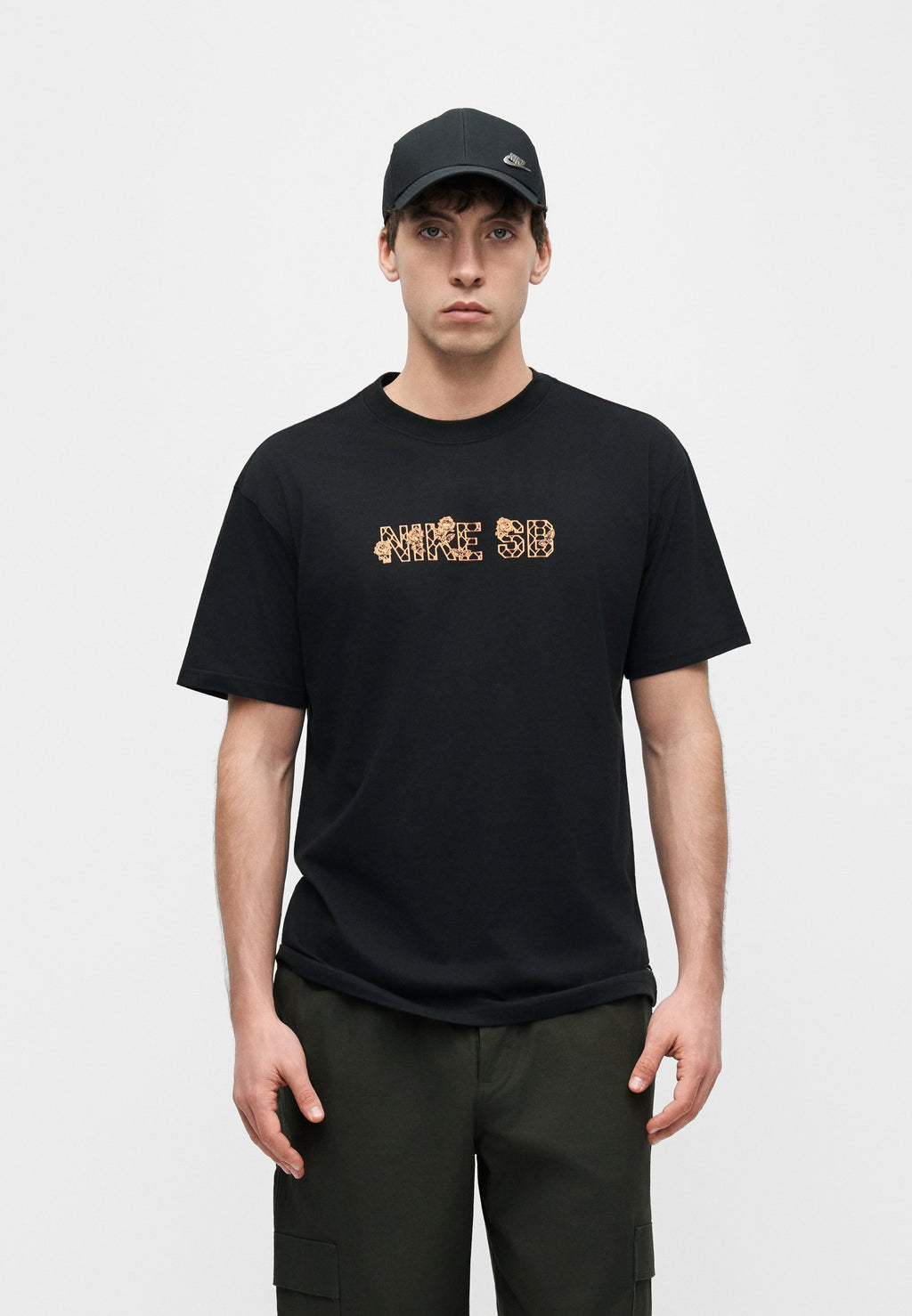 TEE VARSITY UNISEX - Print T-shirt - black