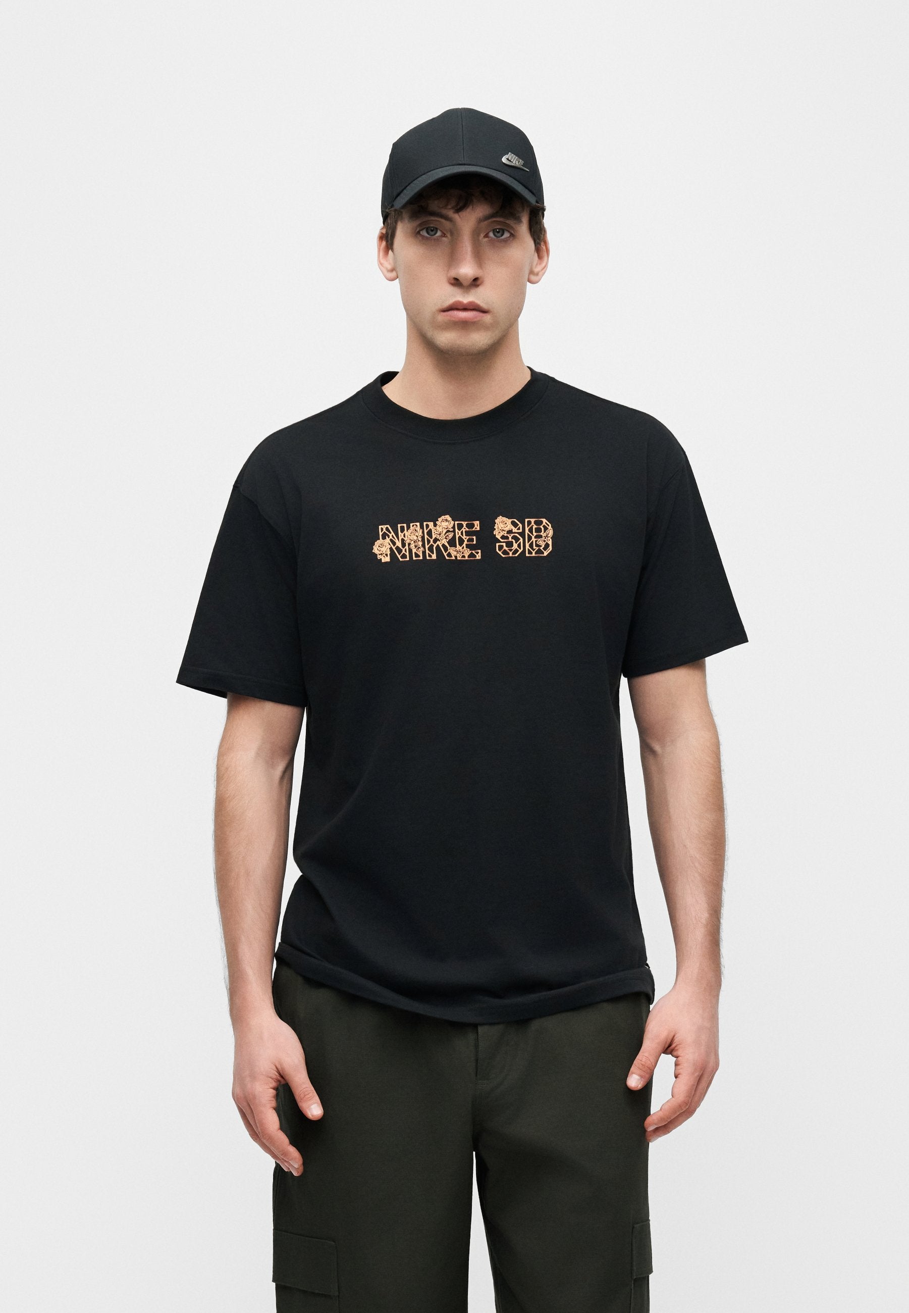 TEE VARSITY UNISEX - Print T-shirt - black