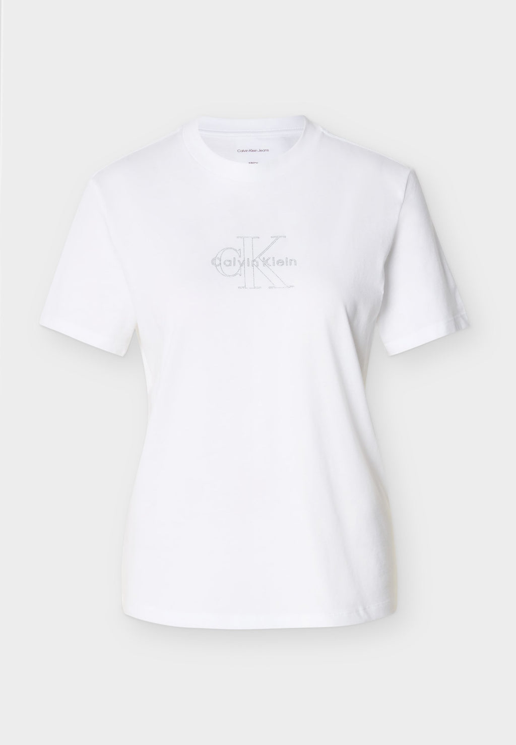 MONOLOGO TEE - Print T-shirt - bright white