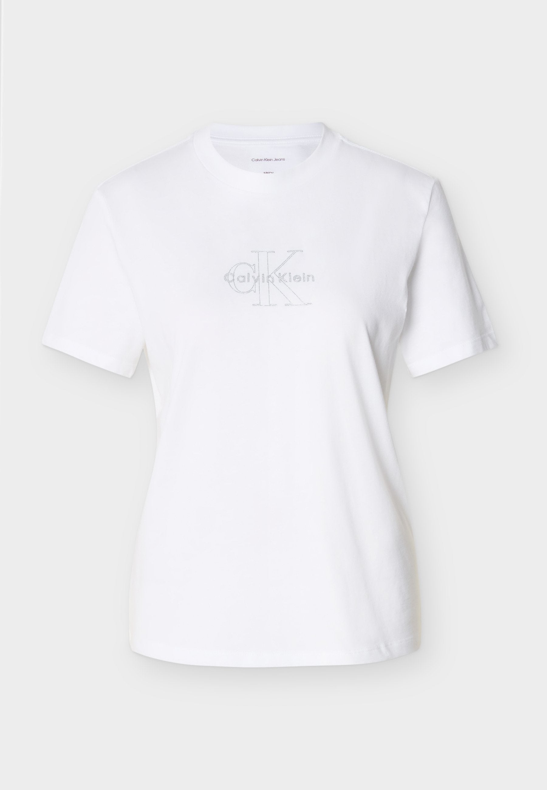 MONOLOGO TEE - Print T-shirt - bright white