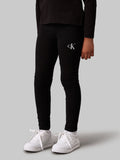 LOGO - Leggings - Trousers - black