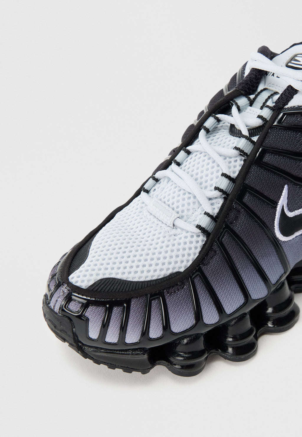 SHOX TL UNISEX - Trainers - black/white/platinum-coloured