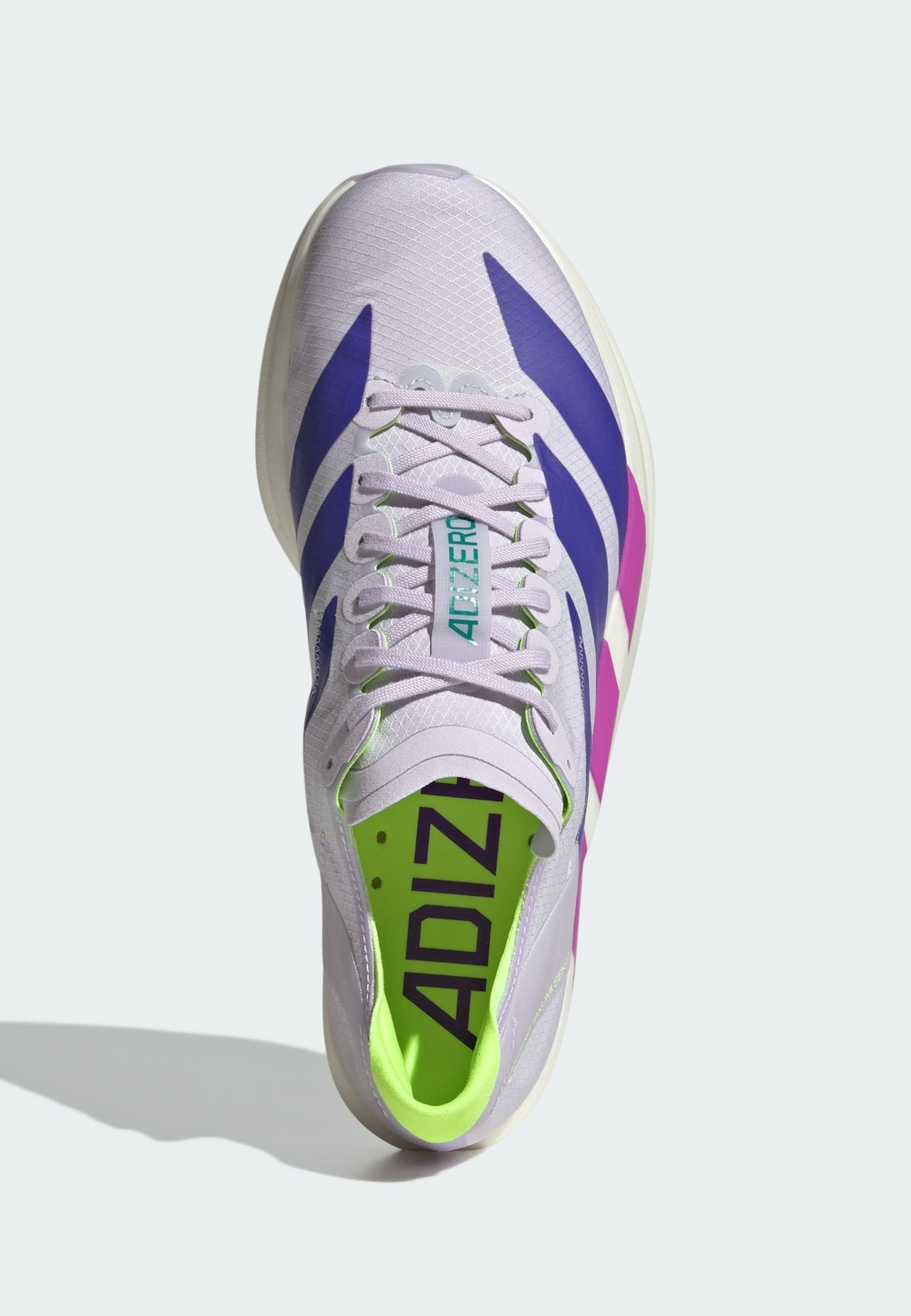 ADIZERO TAKUMI SEN 11 W - Chaussures de running sur route - teinte violette   violet solaire   vert vif