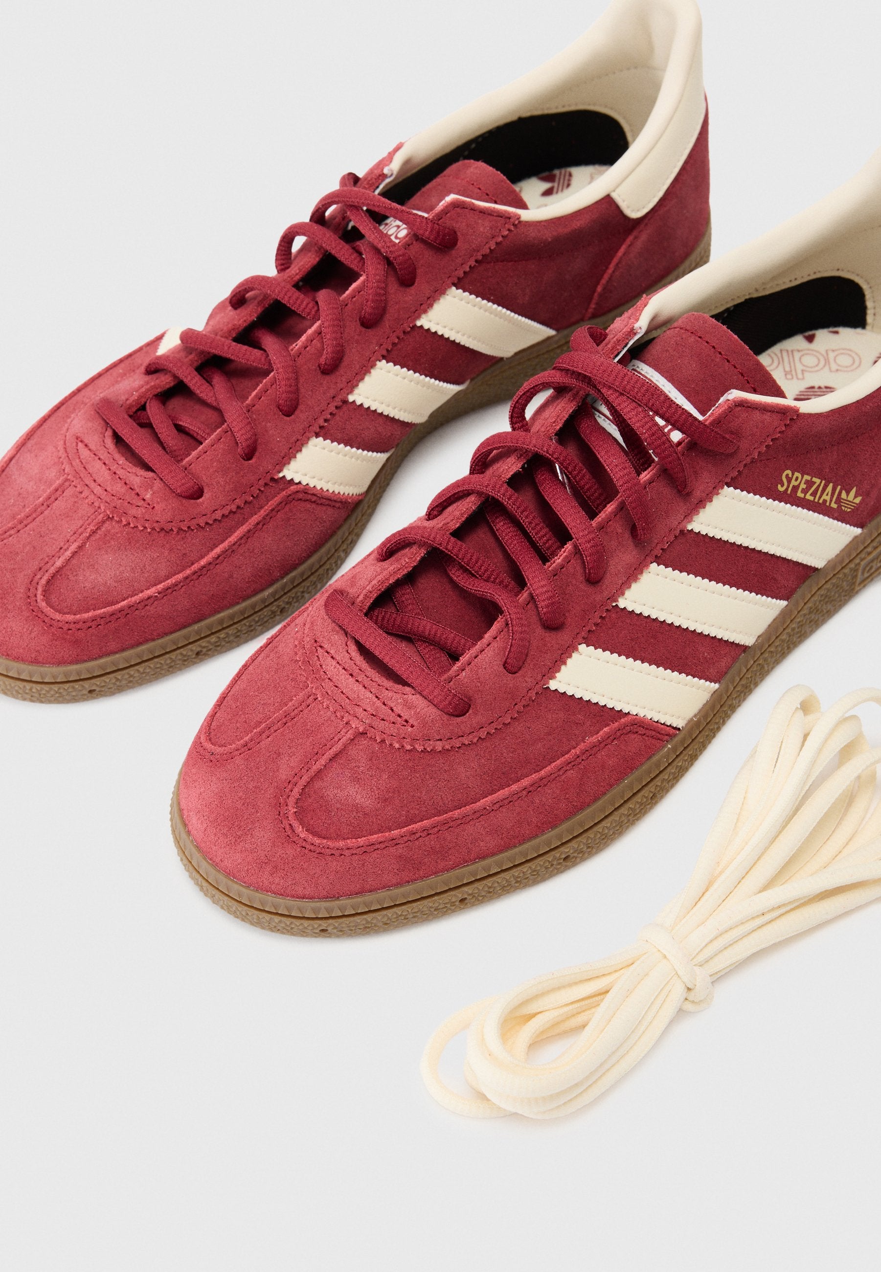 HANDBALL SPEZIAL UNISEX - Baskets basses - noble maroon/cream white/gum