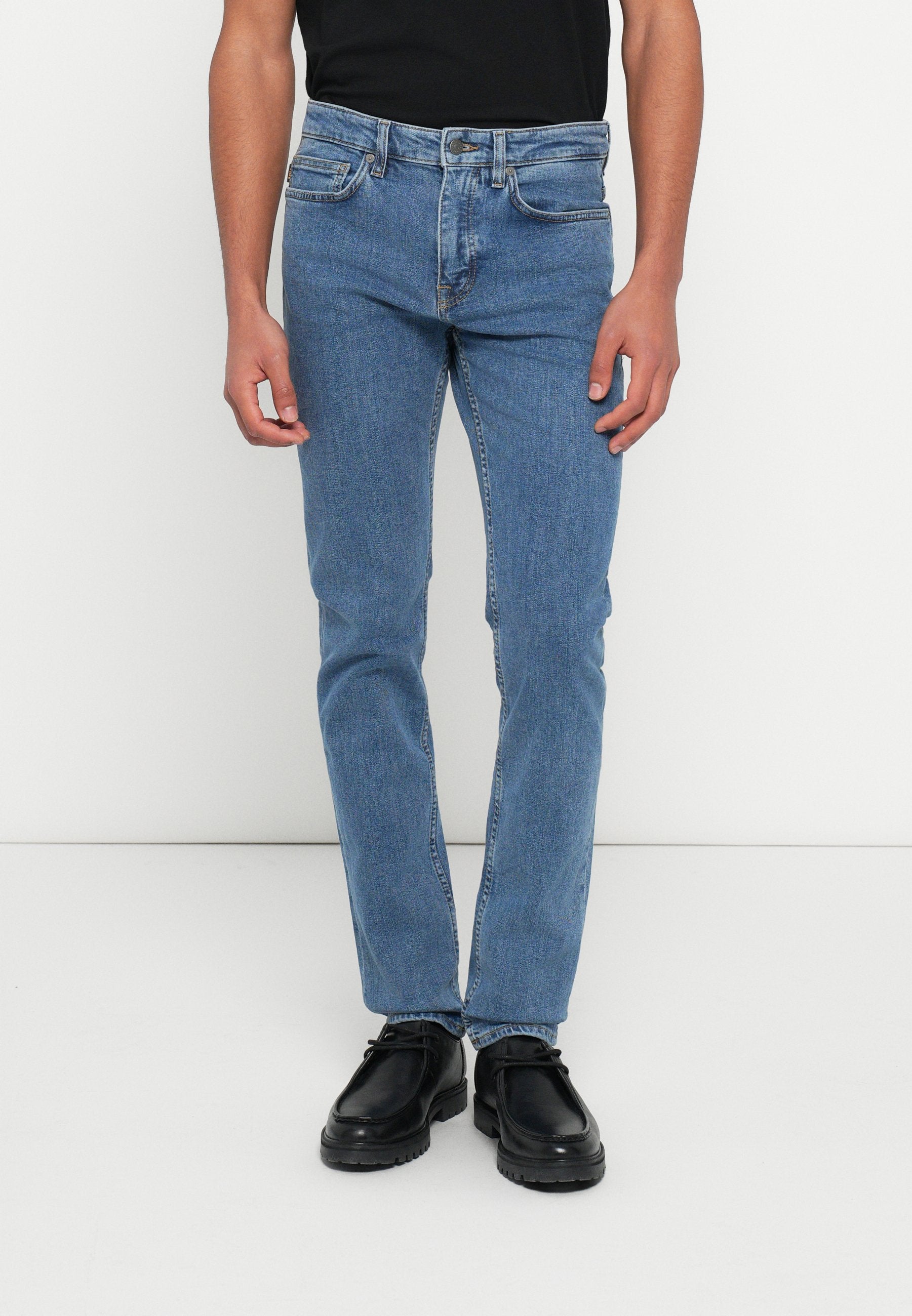 DELAWARE - Slim fit jeans - turquoise/aqua
