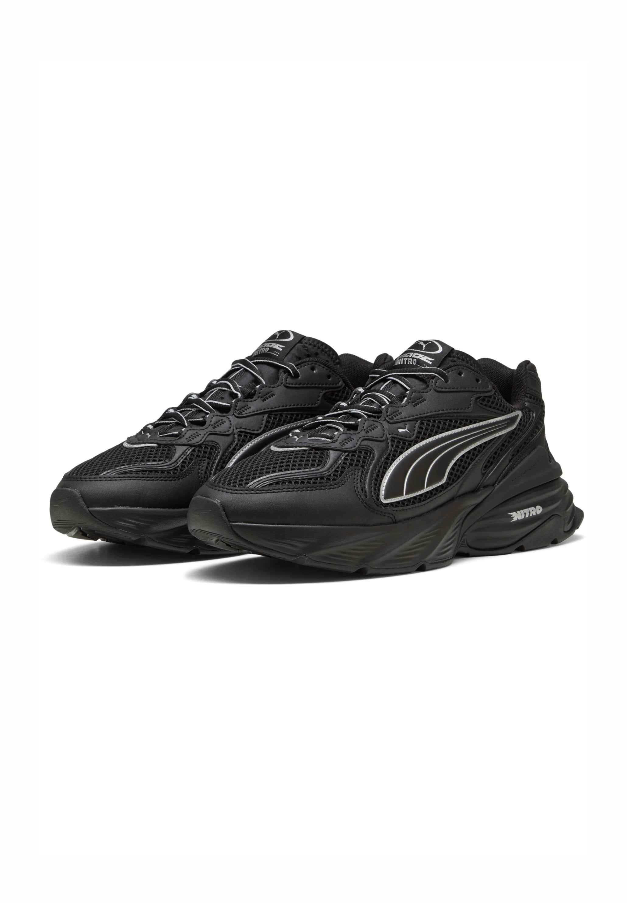 FADE NITRO  - Trainers - puma black/puma silver