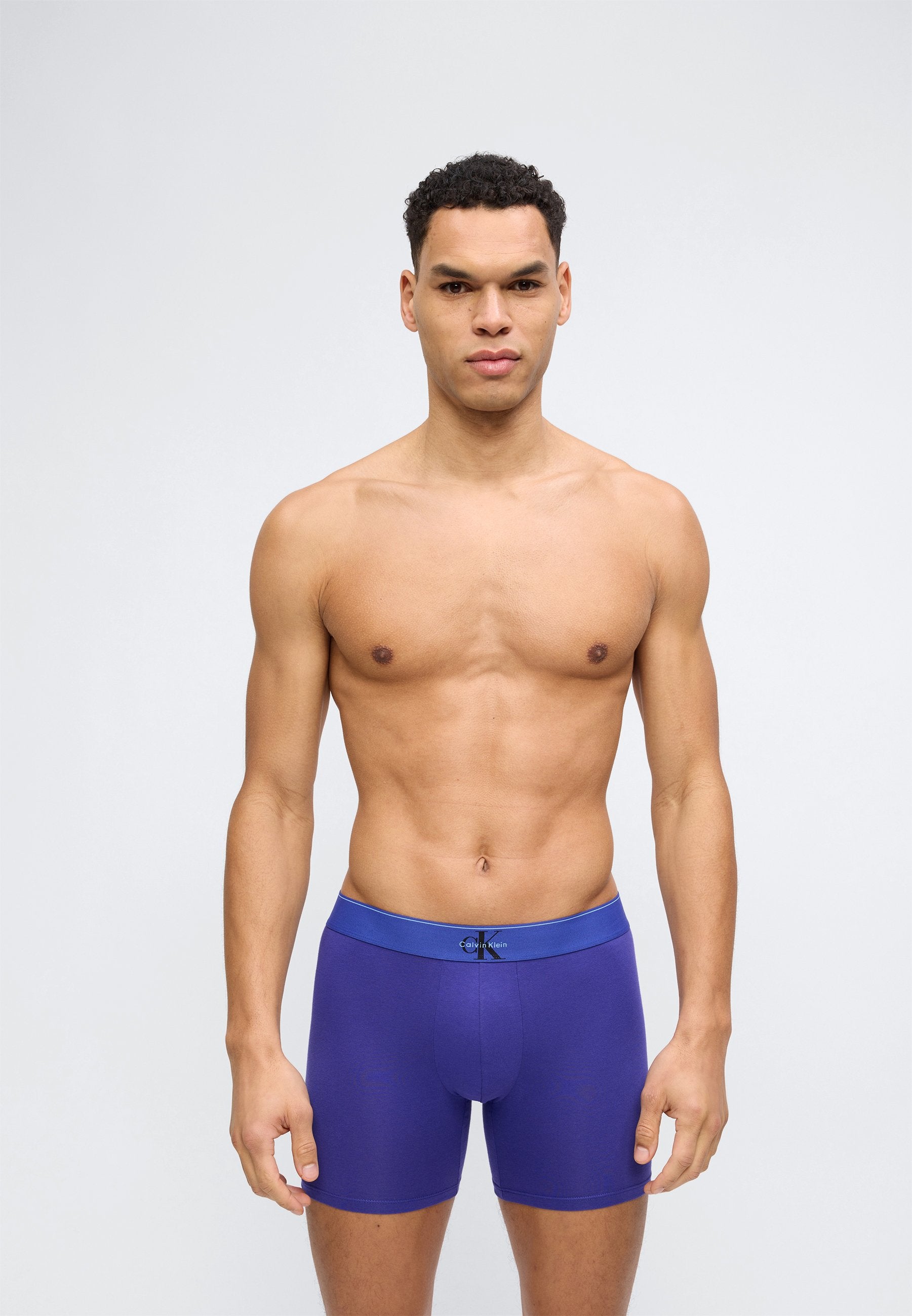 3 PACK - Boxer briefs - black/blue river fog/blue river