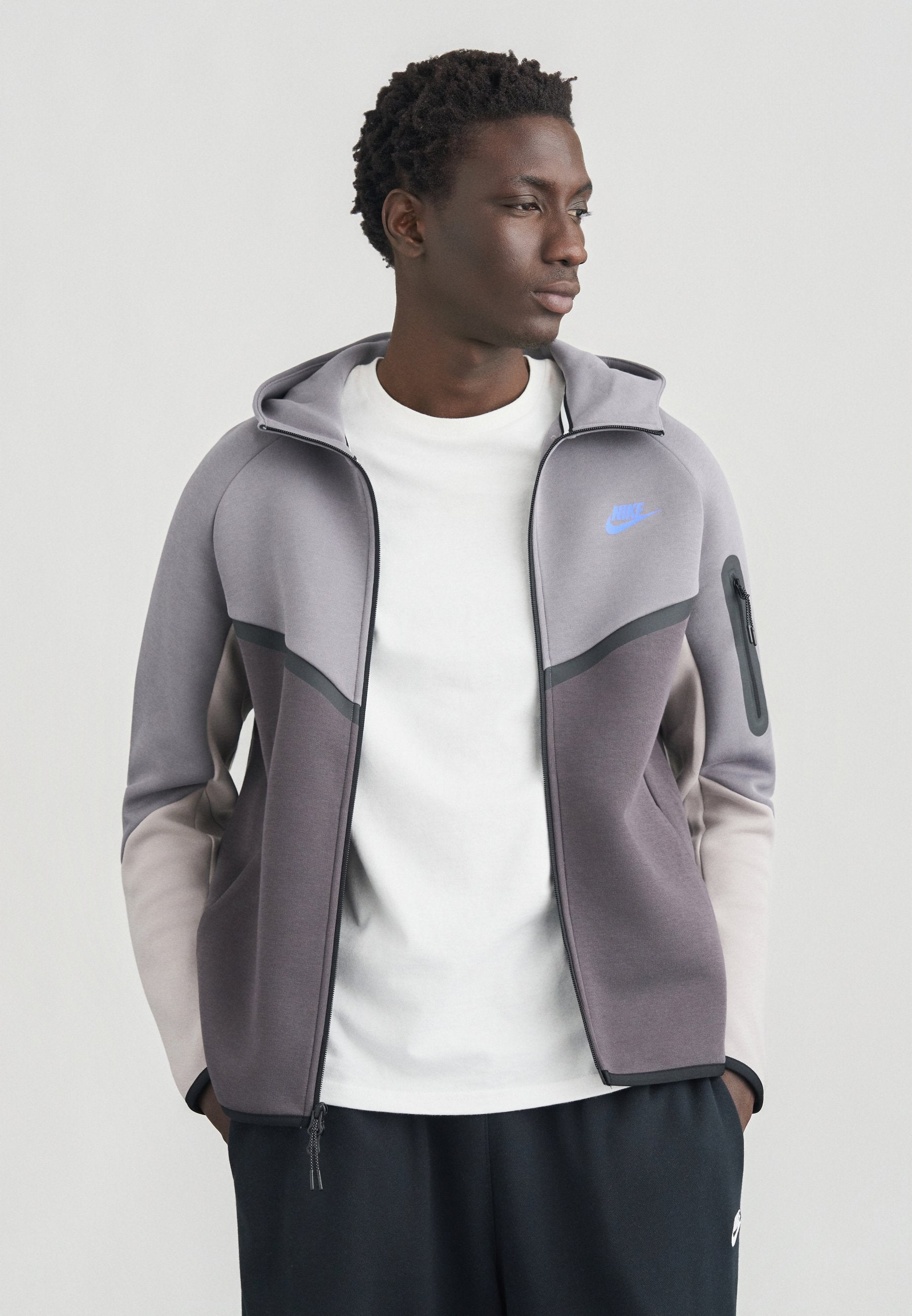 Polaire - gris crayon/gris moyen/gris université/saphir