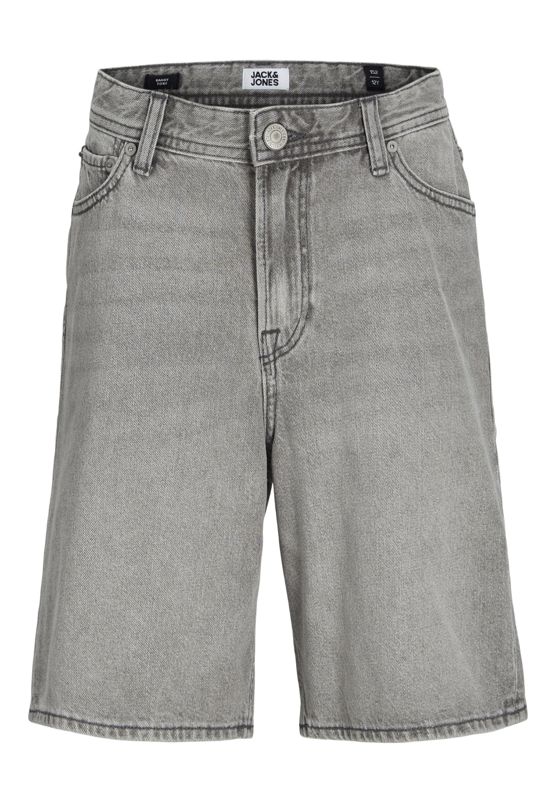 Denim Loose Fit Junior - Denim shorts - grey denim