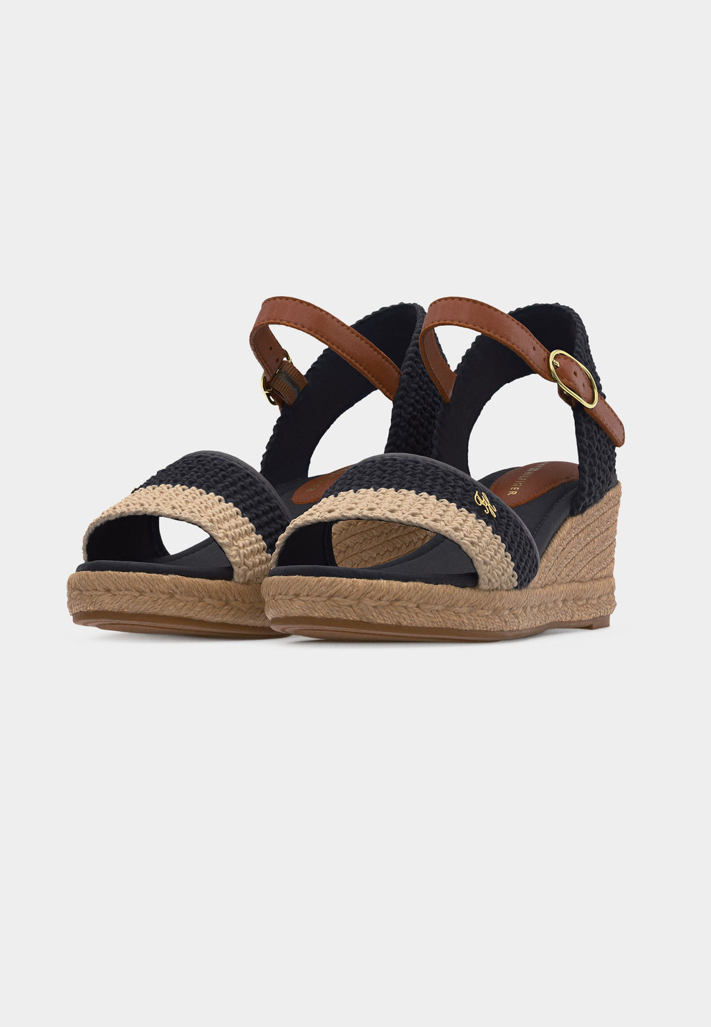 High heeled sandals - space blue