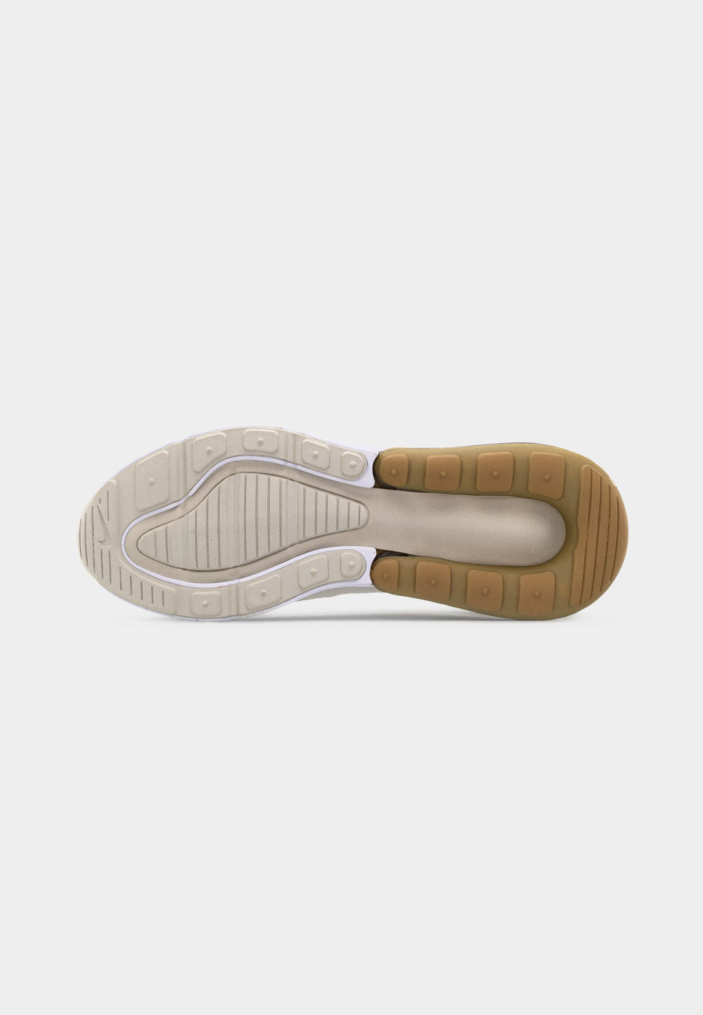 AIR MAX 270 - Baskets - light bone/coloris or métallisé/blanc
