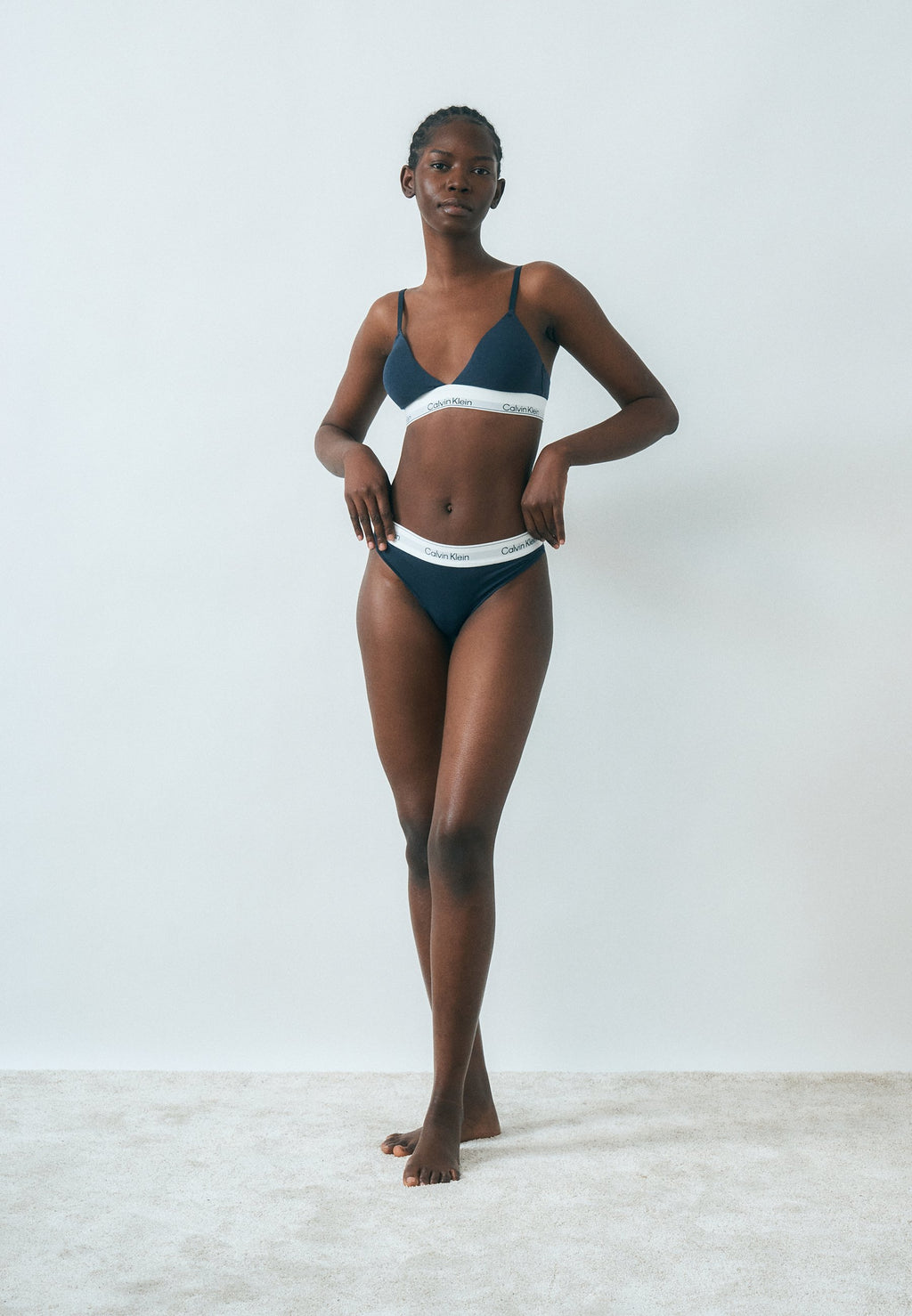 TRIANGLE ICON - Triangle bra - blue