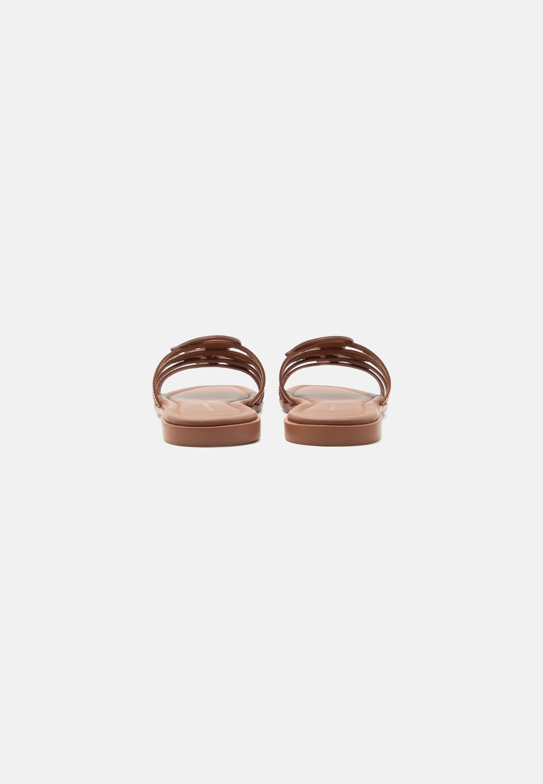 TH SCRIPT FLAT MULE LTH - Mules - warm bronze