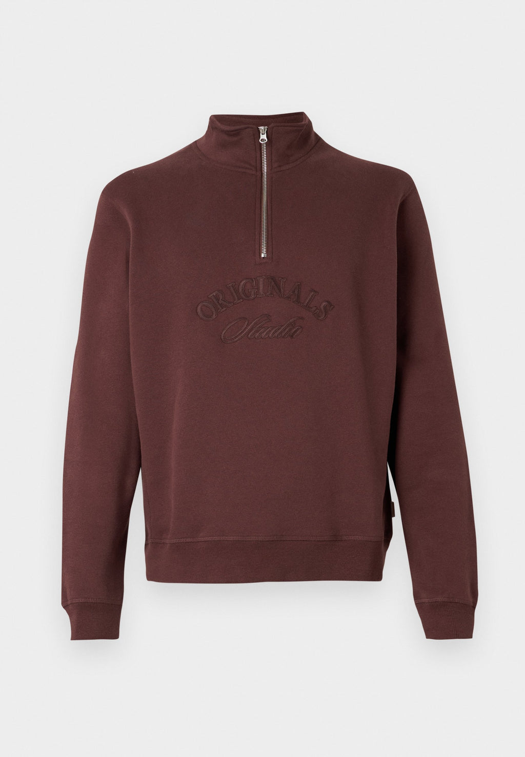 Half zip Half zip - Sweatshirt - deep mahogany