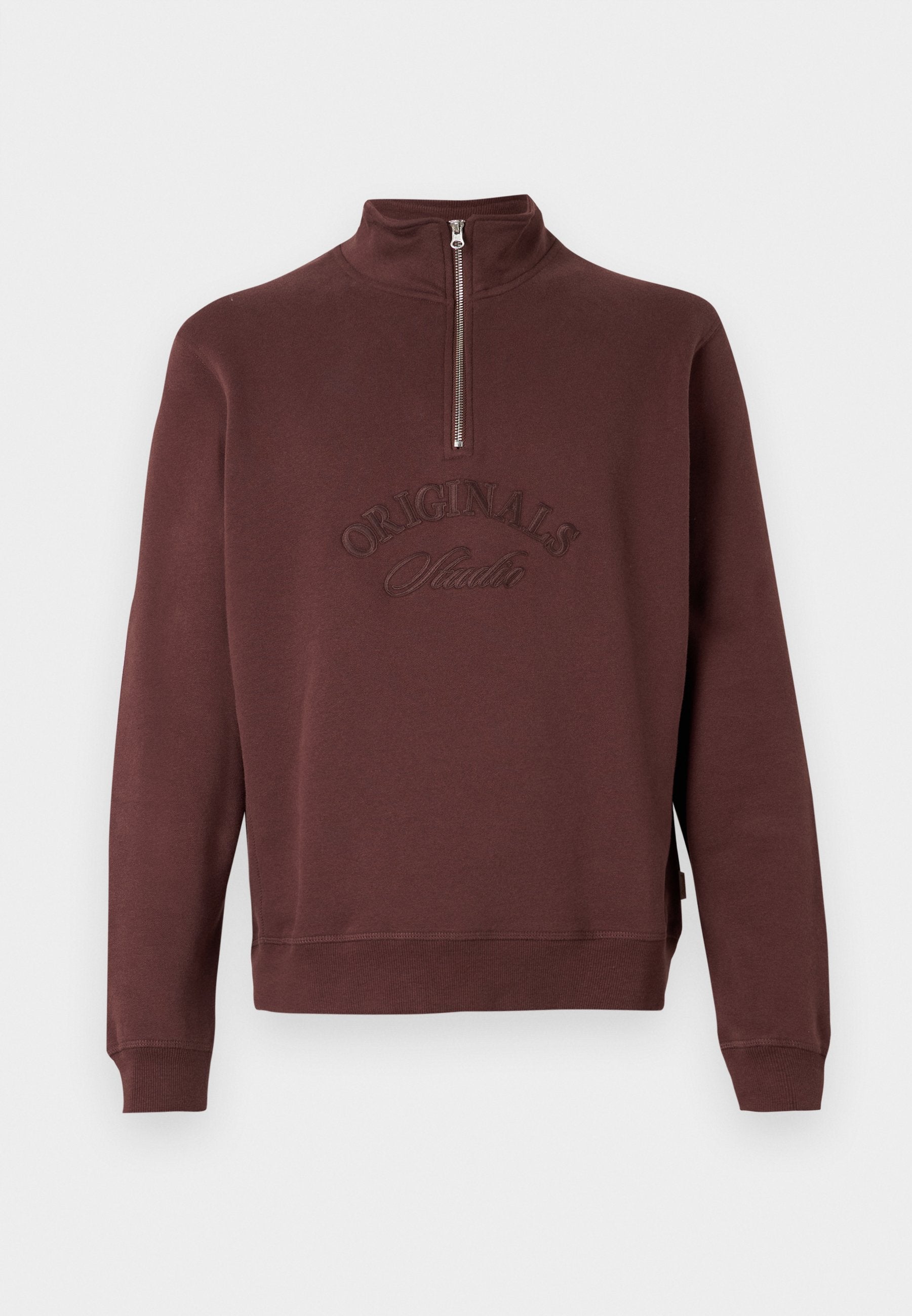 Half zip Half zip - Sweatshirt - deep mahogany