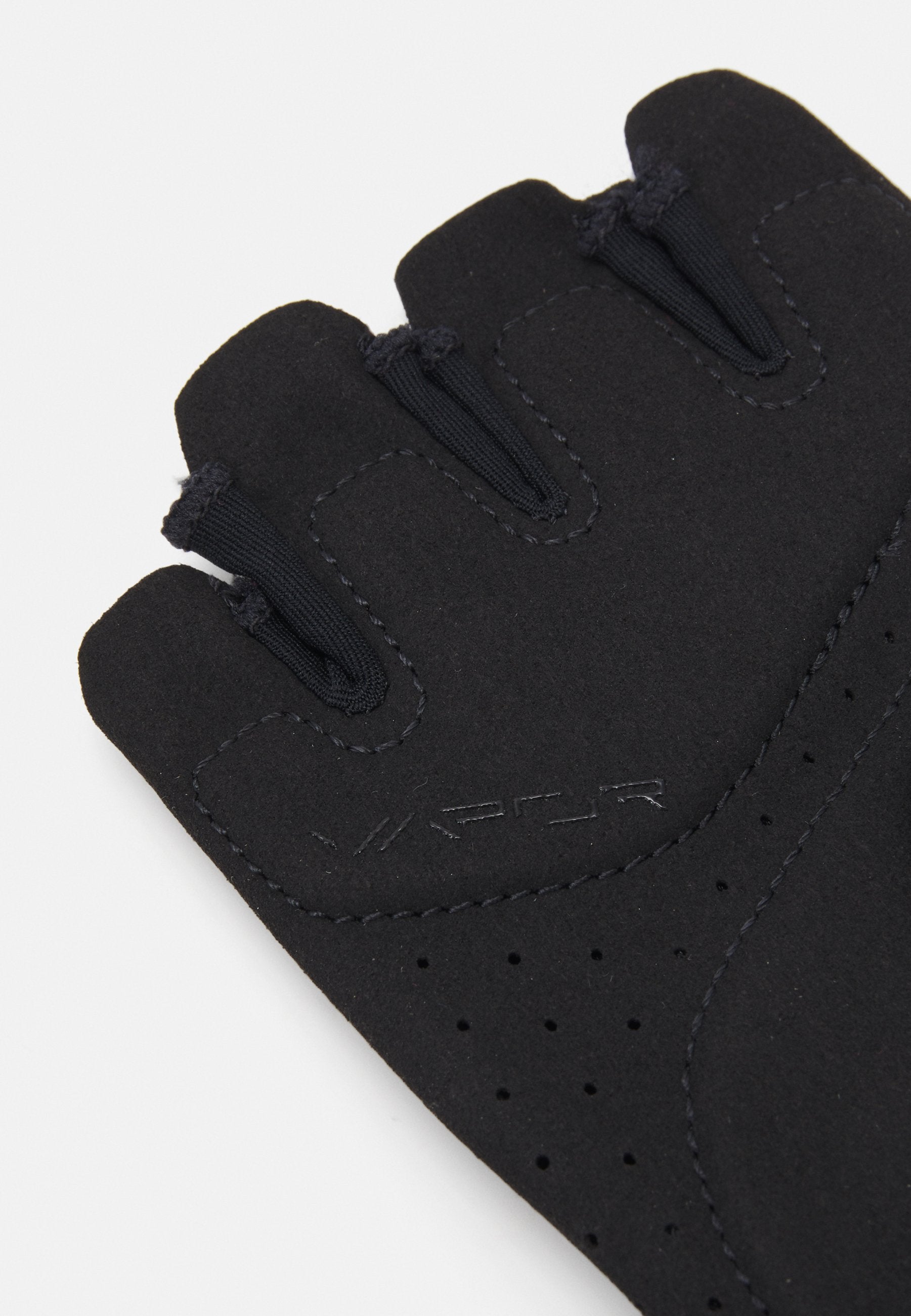 VAPOR - Fingerless gloves - black/white