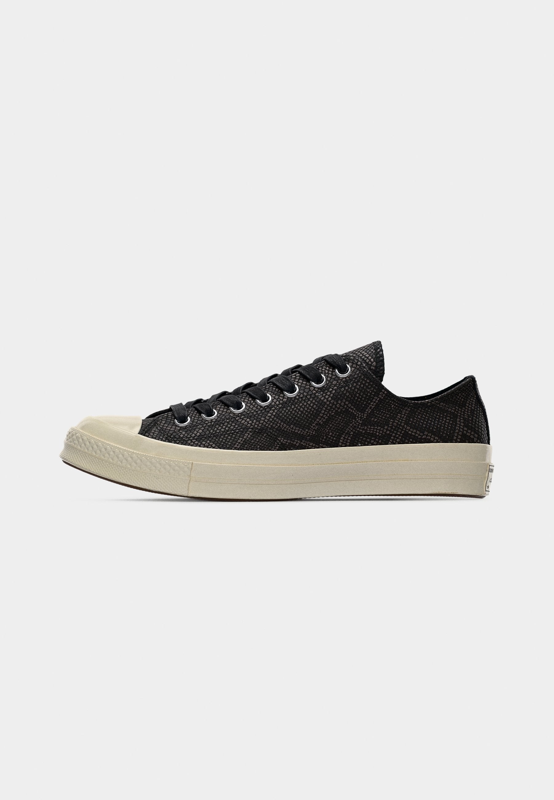 CHUCK 70 SNAKESKIN PRINT UNISEX - Baskets basses - black/egret